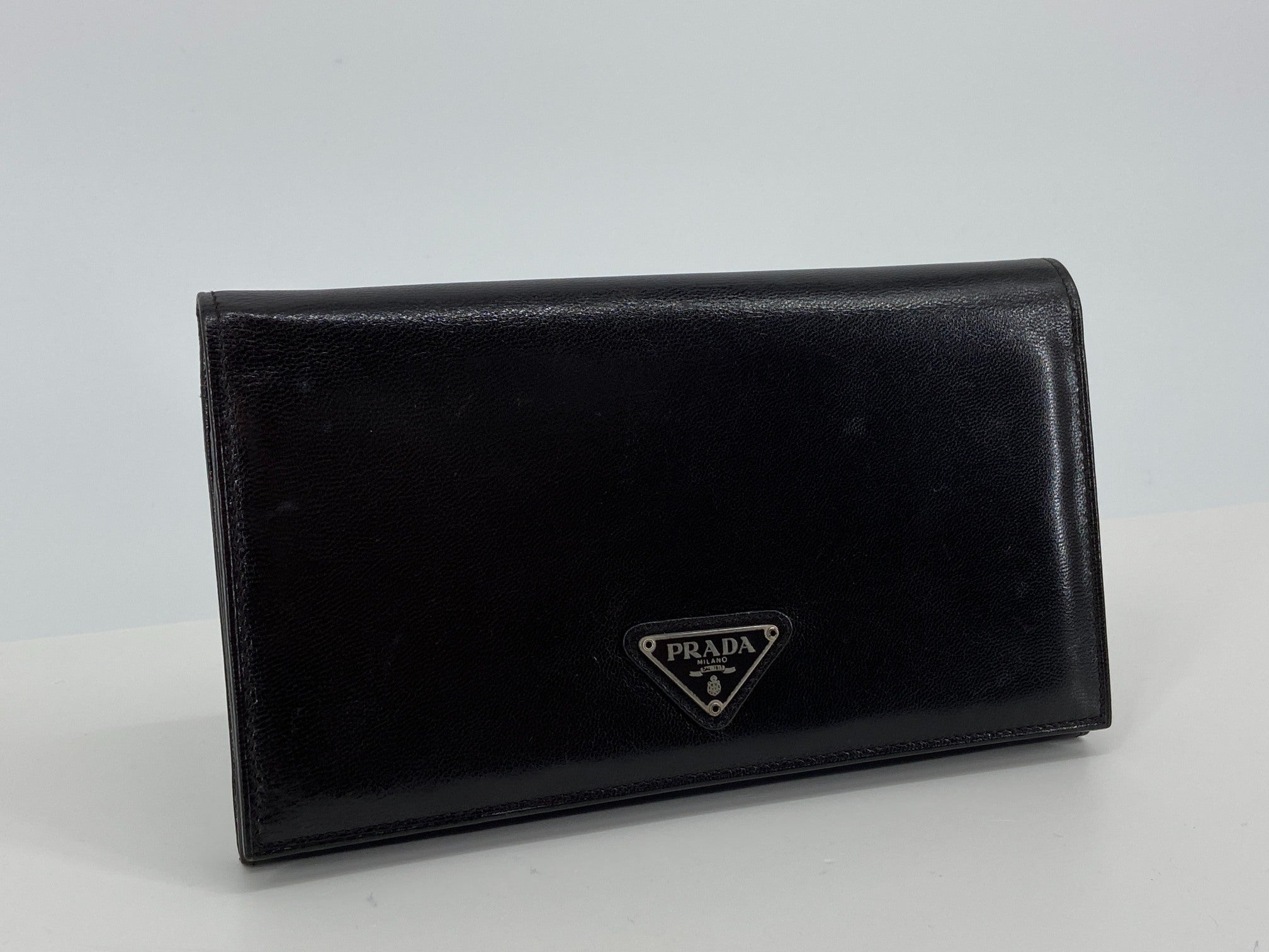 Prada M608 Long Wallet Ebano full set