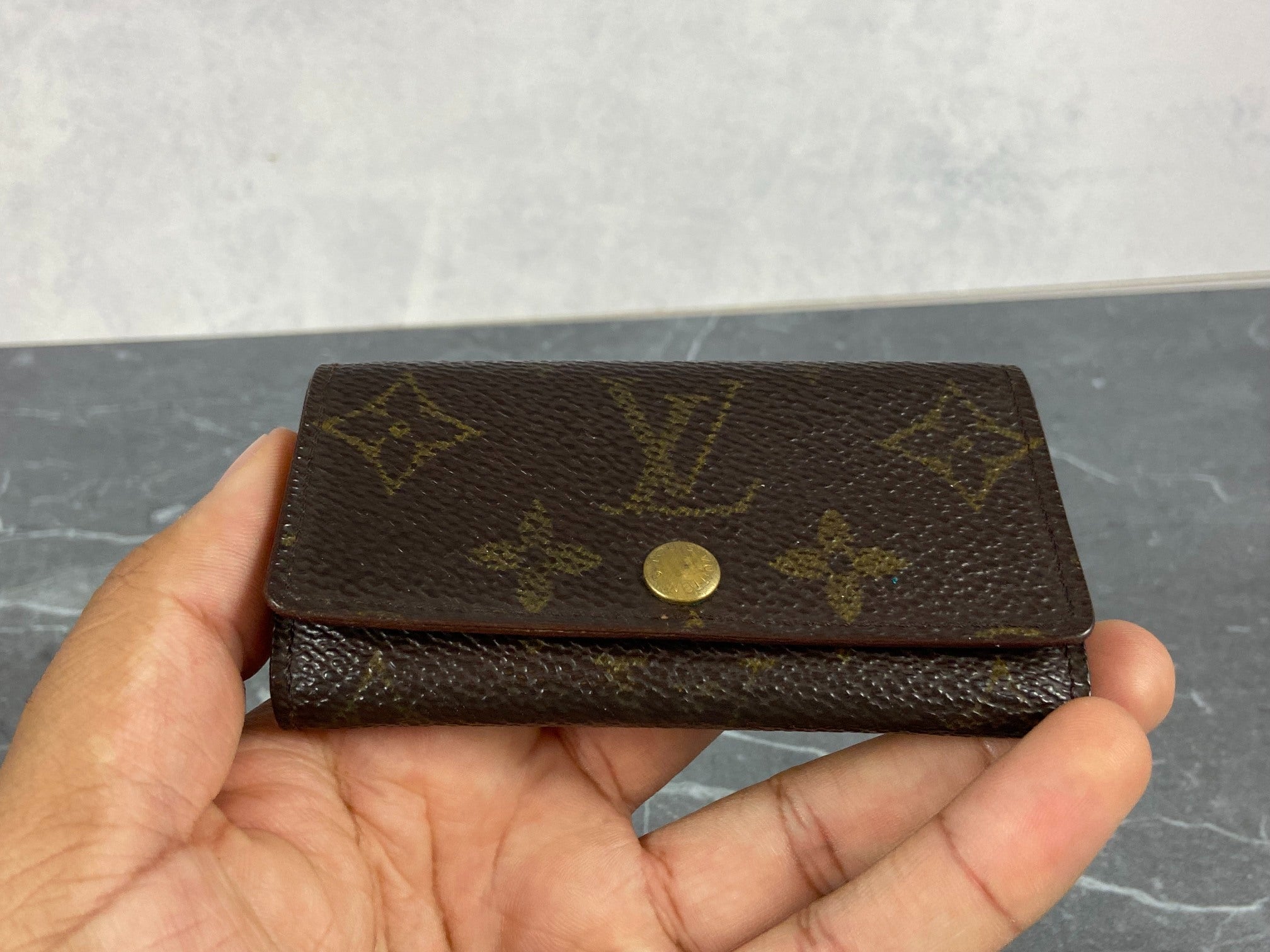 Louis Vuitton 4 Key Holder Monogram Canvas