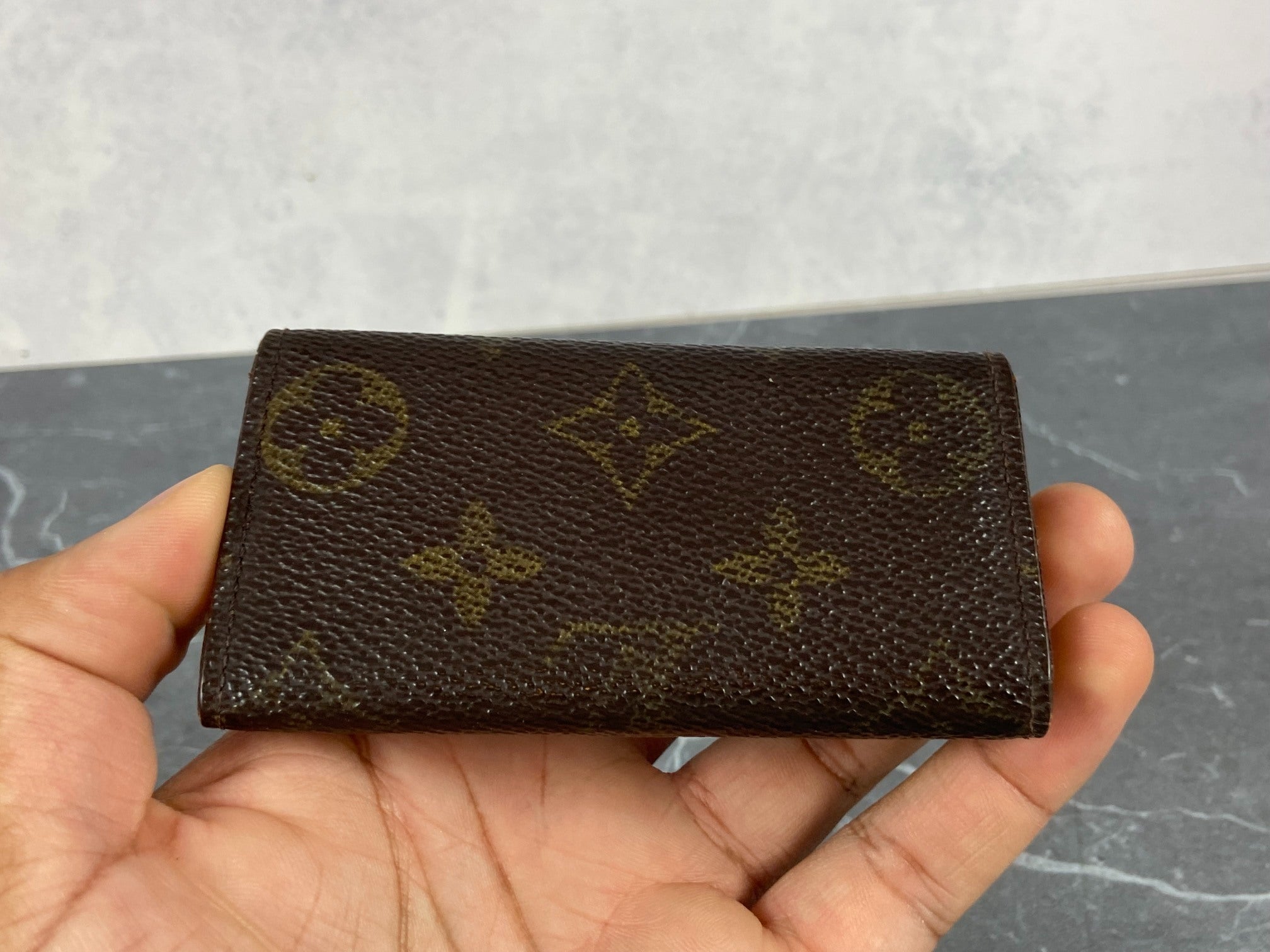 Louis Vuitton 4 Key Holder Monogram Canvas