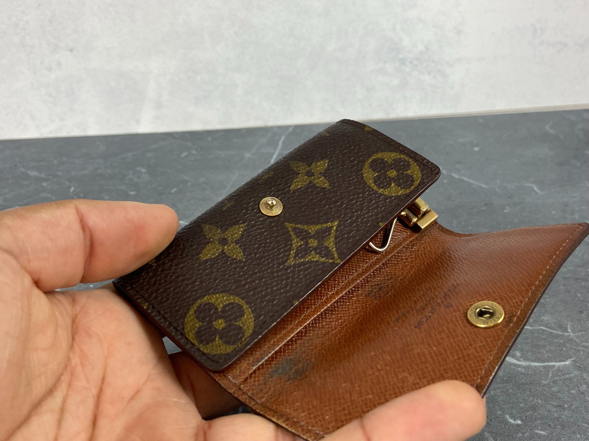 Louis Vuitton 4 Key Holder Monogram Canvas