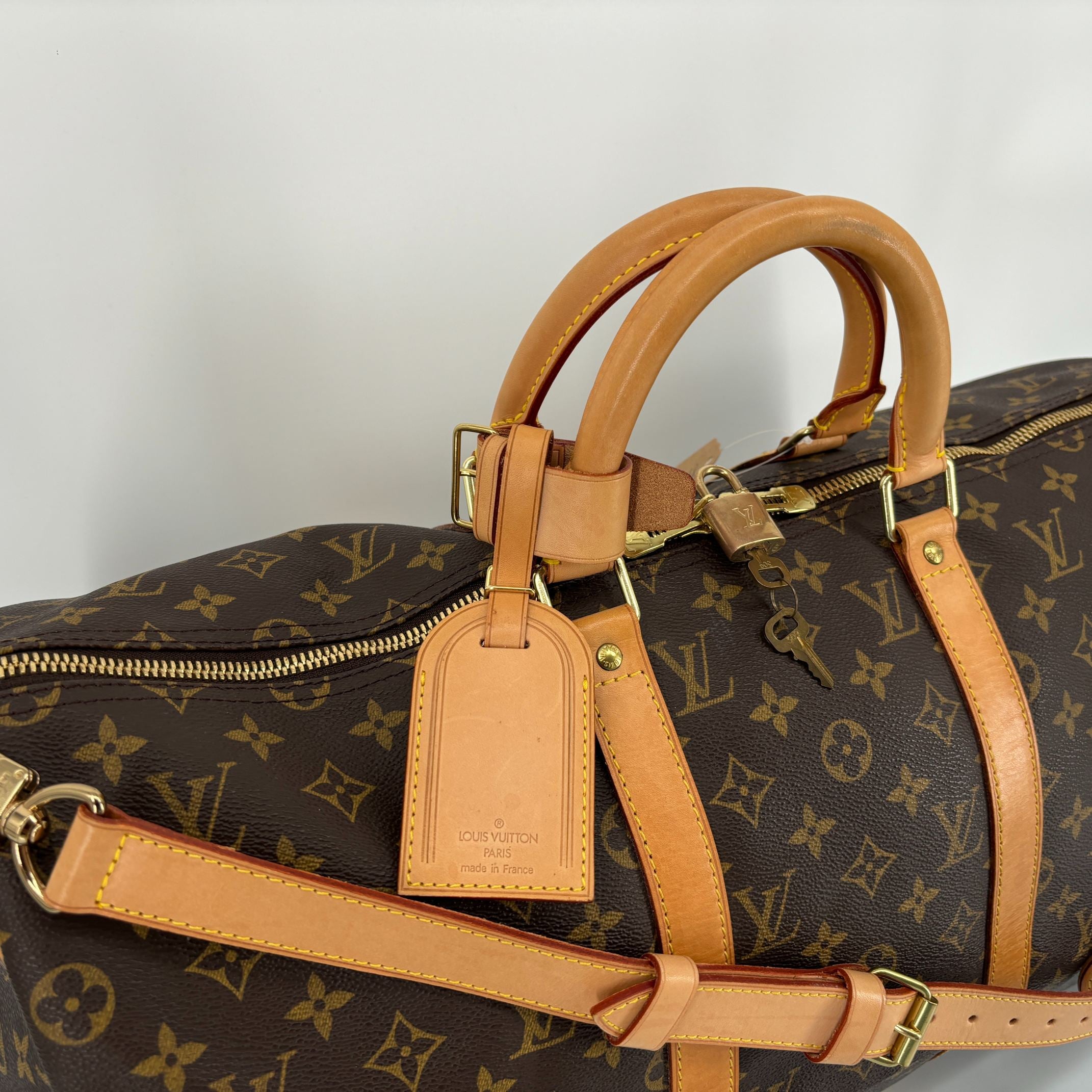 Louis Vuitton Keepall 50 Bandoulière Monogram Canvas