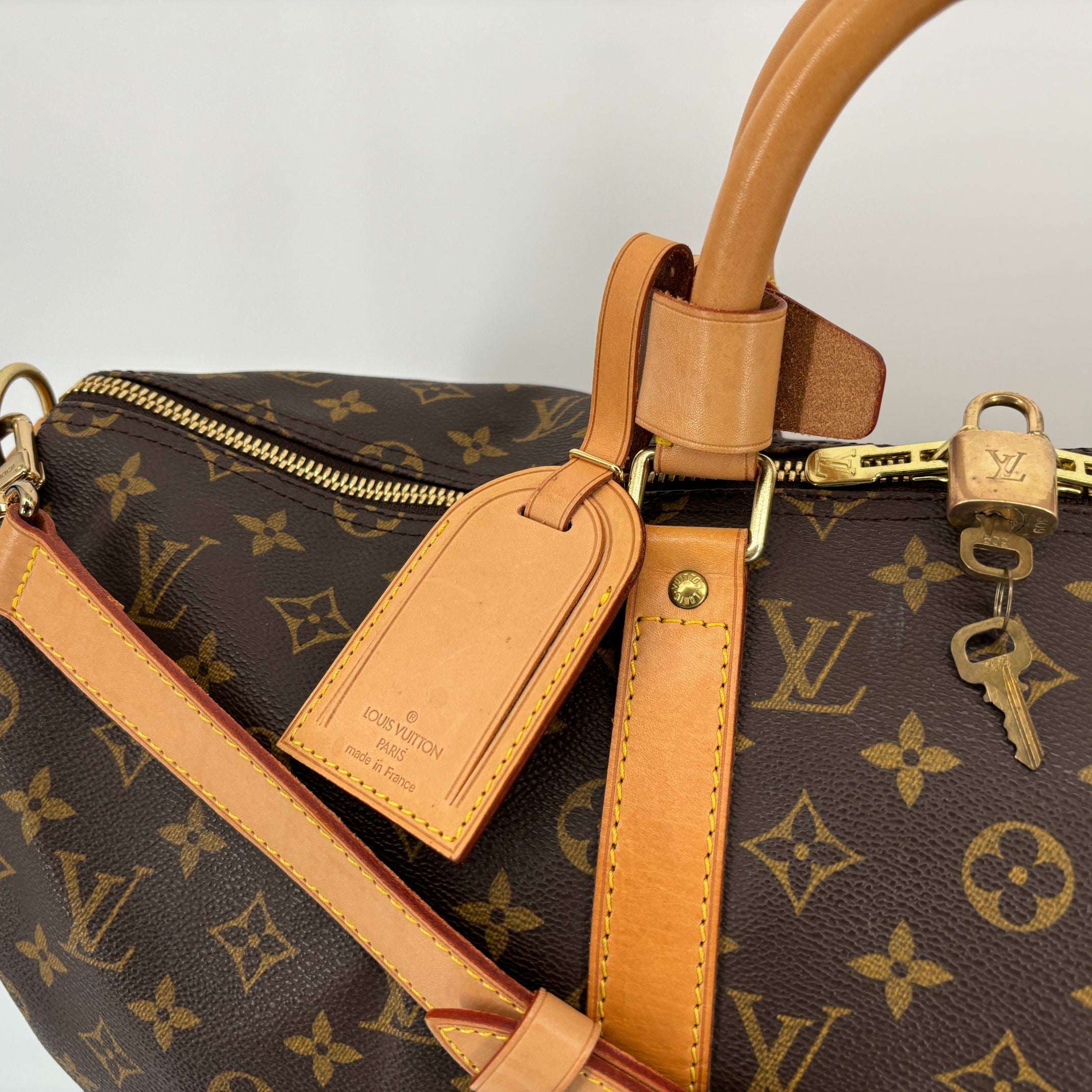 Louis Vuitton Keepall 50 Bandoulière Monogram Canvas