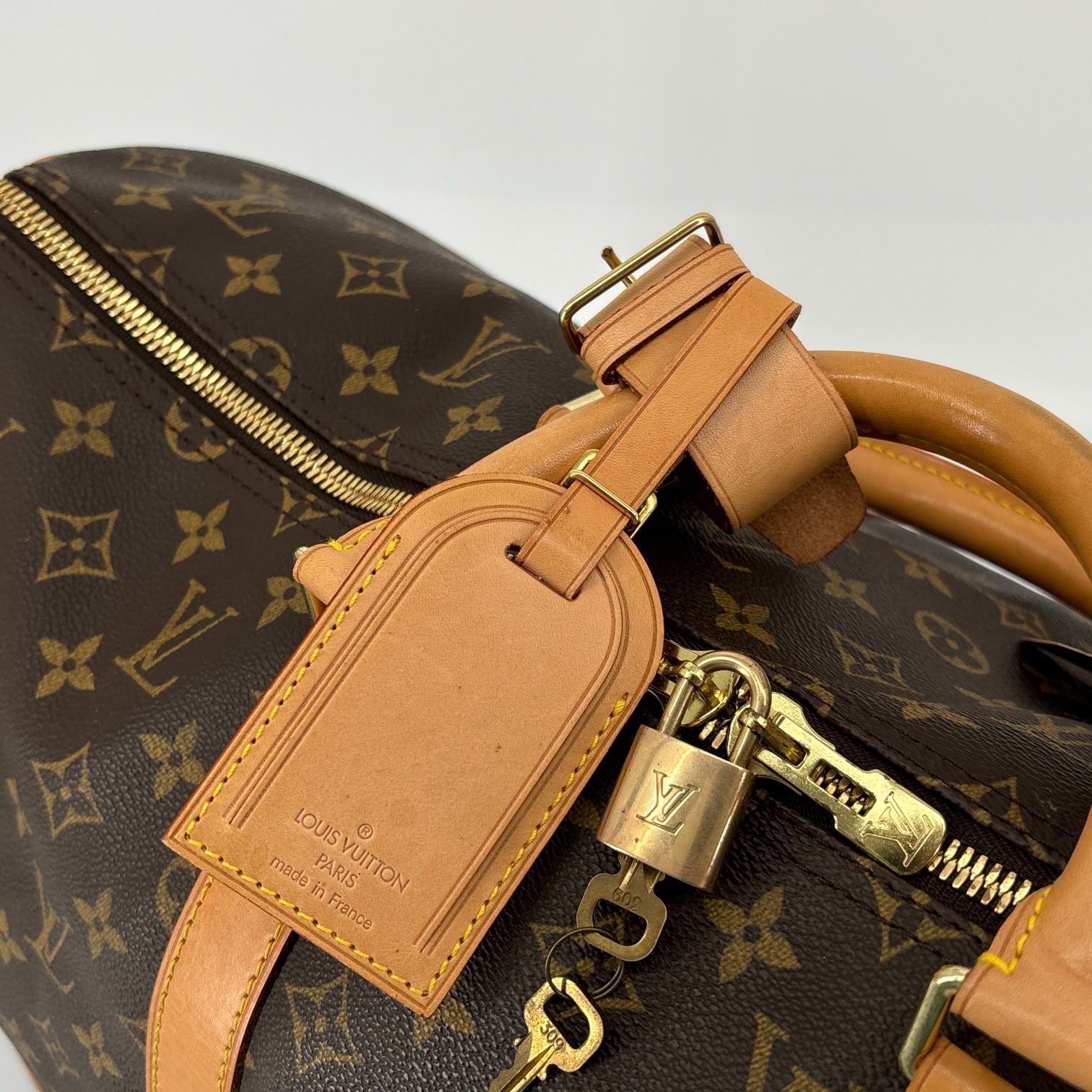 Louis Vuitton Keepall 50 Bandoulière Monogram Canvas