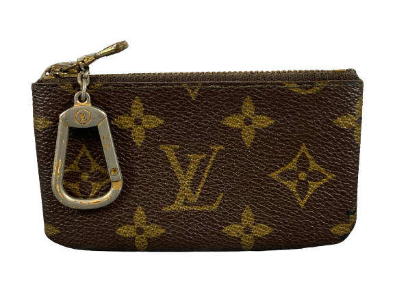 Louis Vuitton Pochette Cles Key Pouch Monogram Canvas