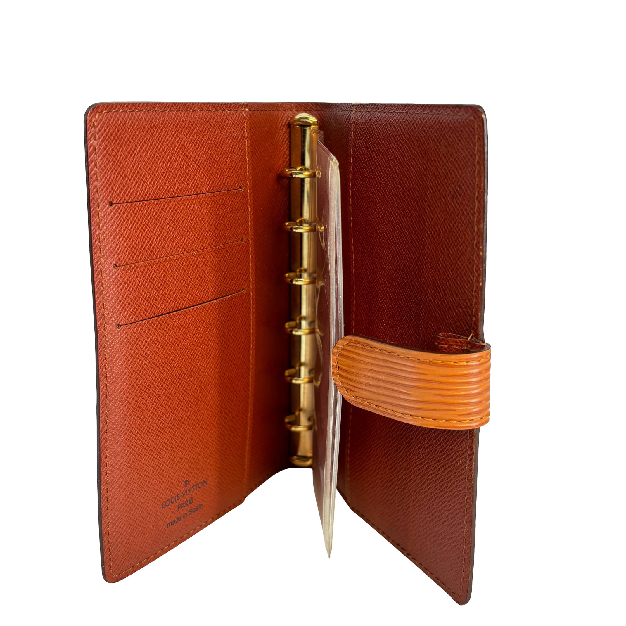 Louis Vuitton Functional Agenda PM Cognac Epi Leather
