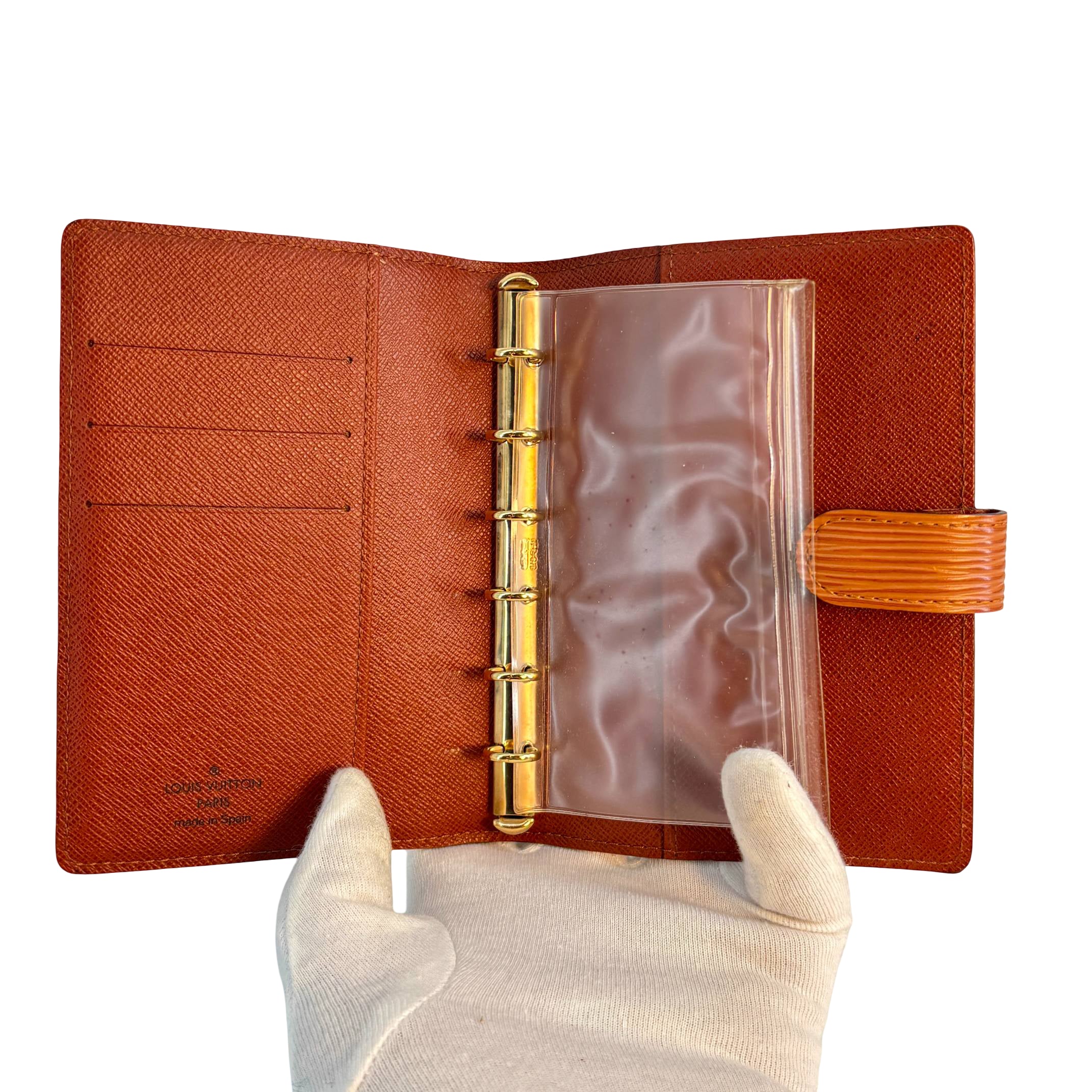 Louis Vuitton Functional Agenda PM Cognac Epi Leather