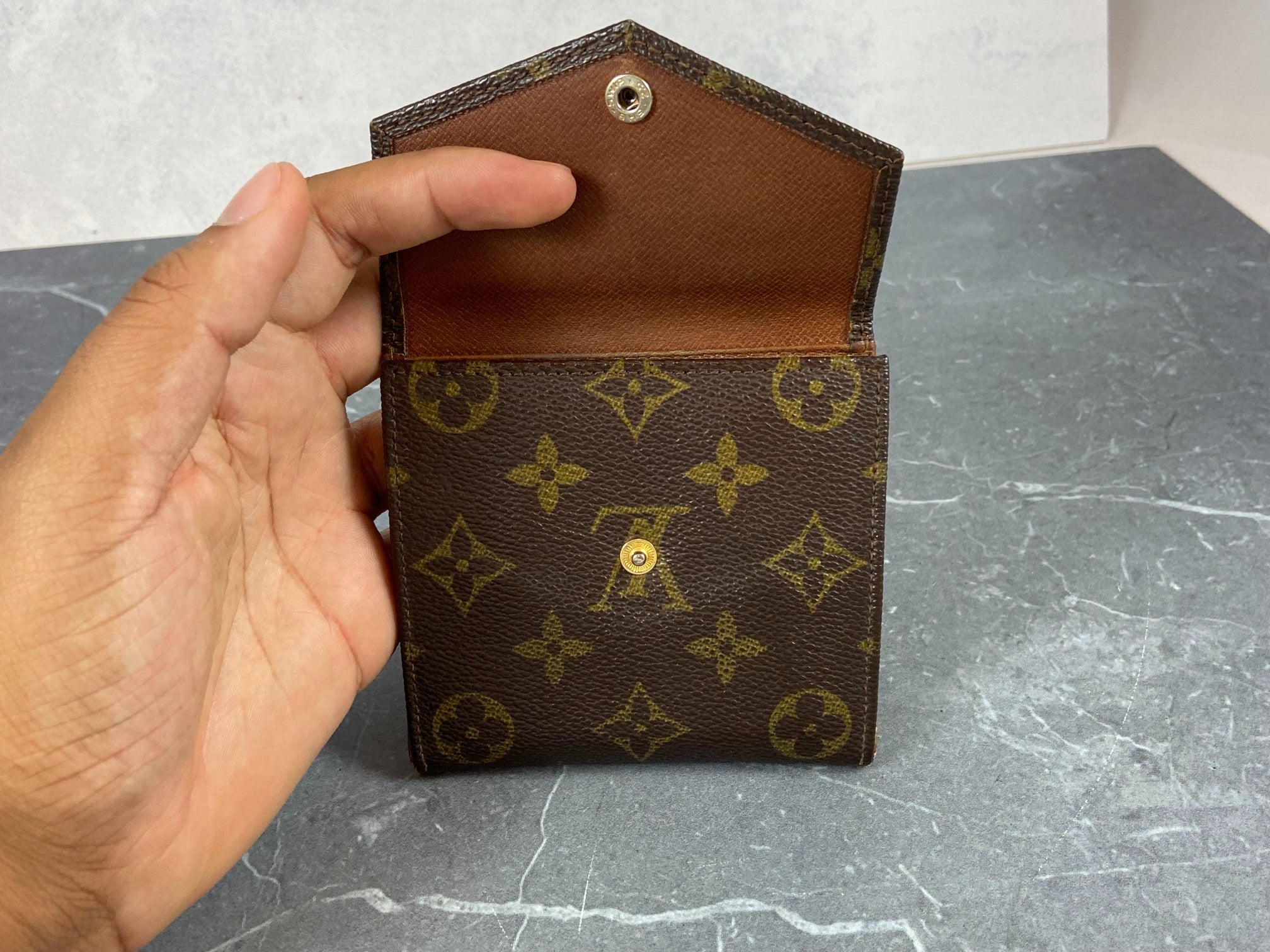 Louis Vuitton Elise Wallet Monogram Canvas