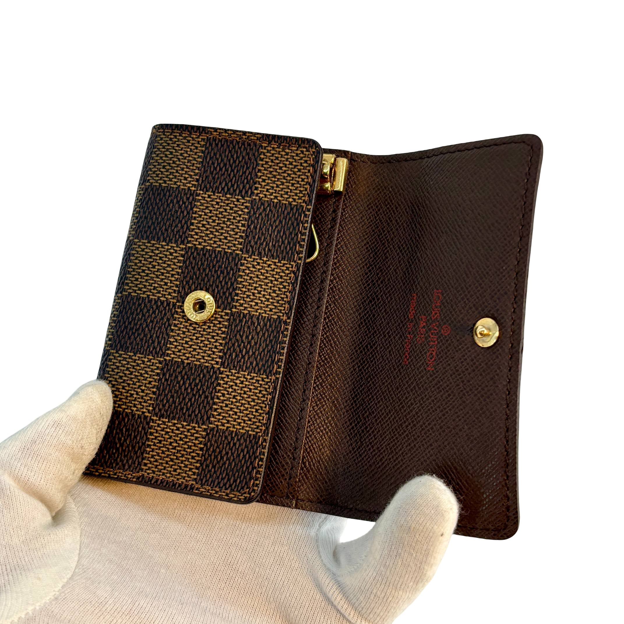 Louis Vuitton 6 Key Holder Damier Ebene Canvas