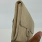 Chanel Timeless / Classic Matelasse Flap Wallet Beige Leather