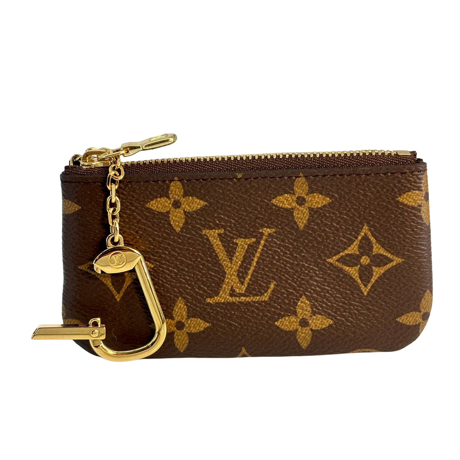 Louis Vuitton Pochette Cles Key Pouch Monogram Canvas