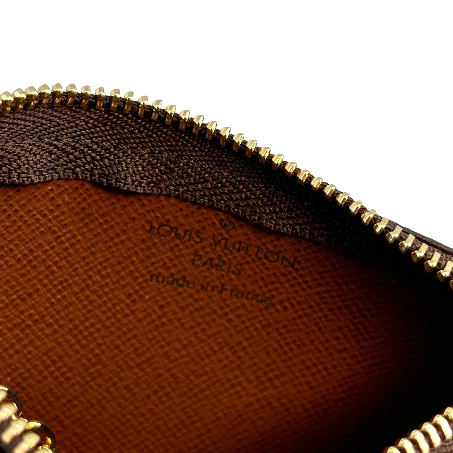 Louis Vuitton Pochette Cles Key Pouch Monogram Canvas