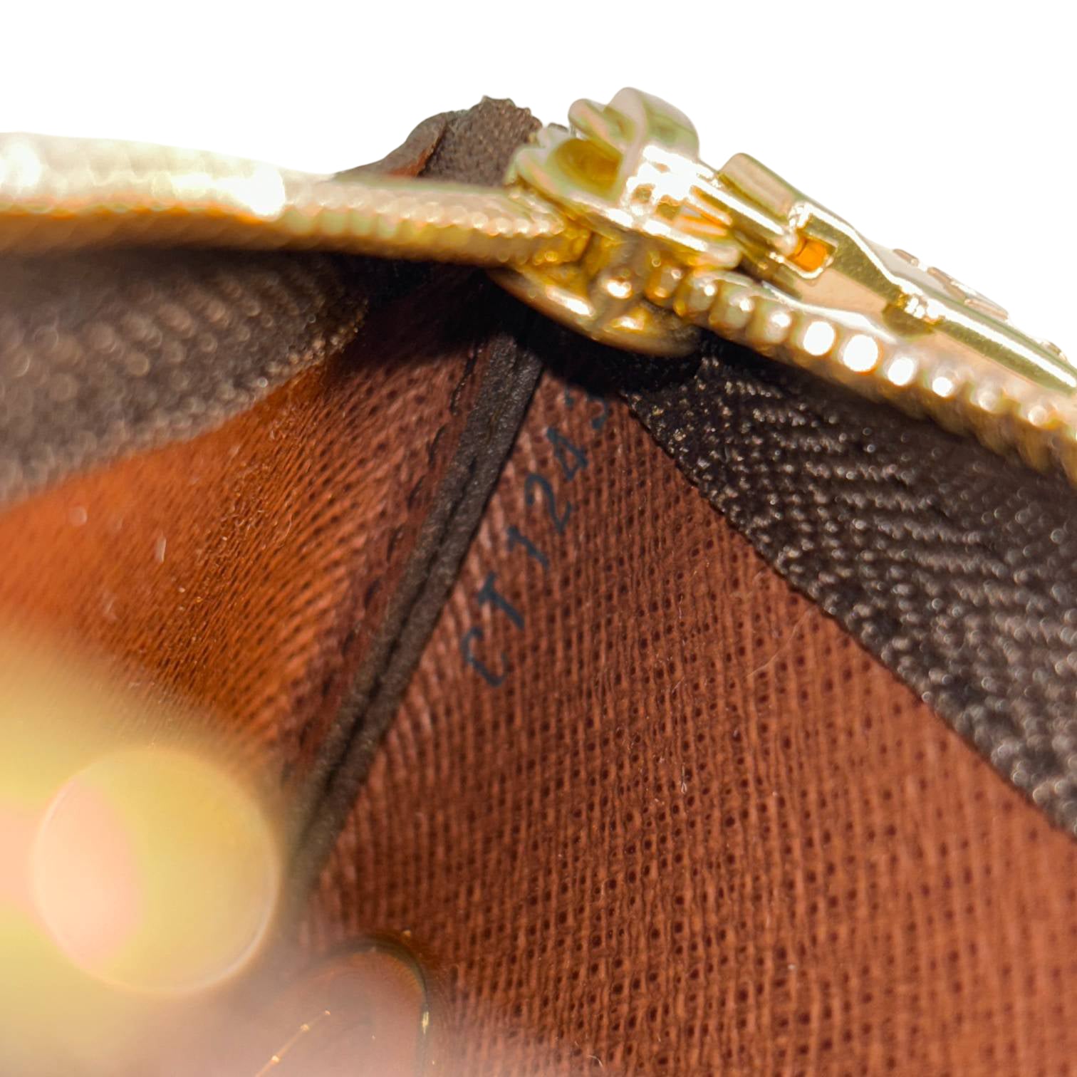 Louis Vuitton Pochette Cles Key Pouch Monogram Canvas