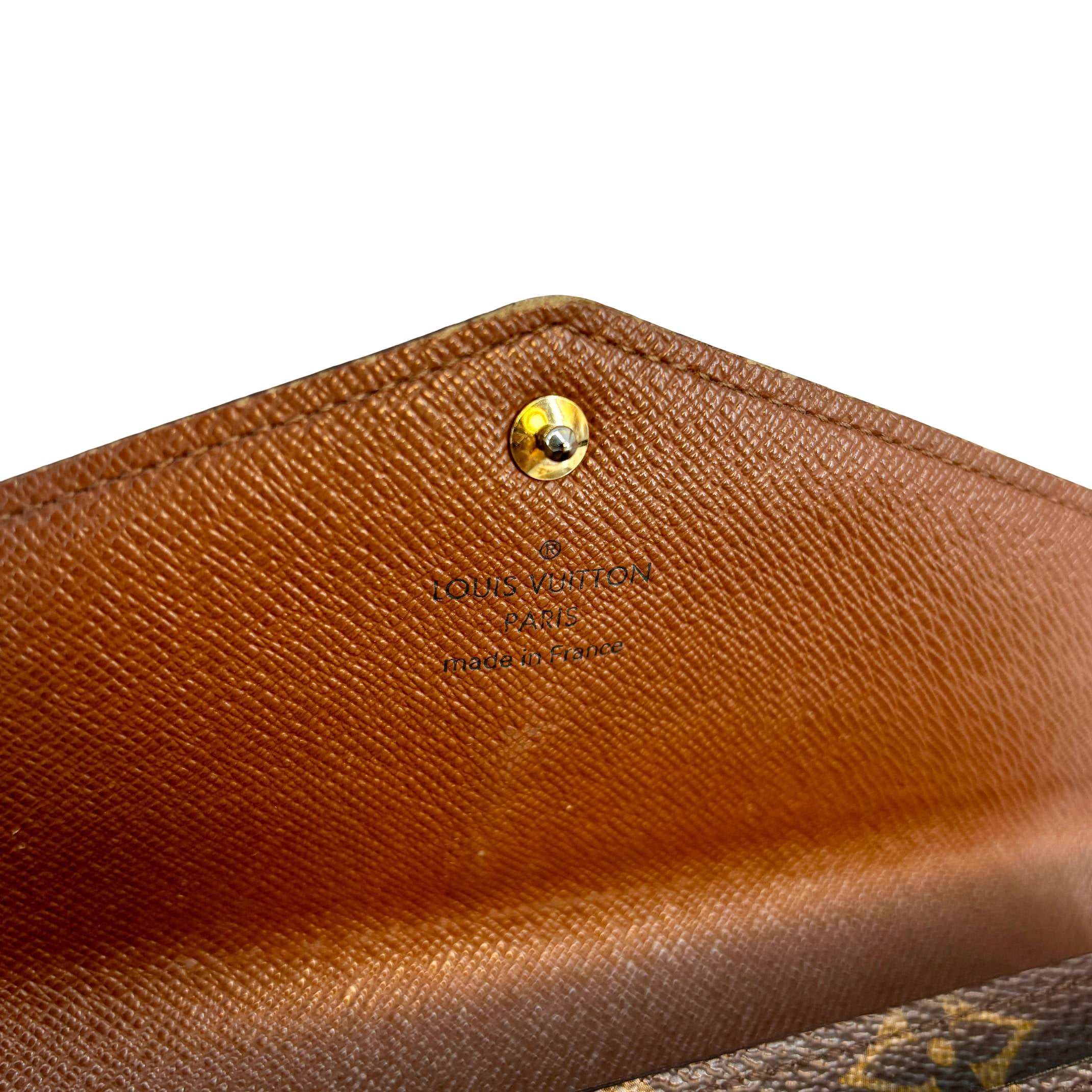 Louis Vuitton Sarah Wallet Monogram Canvas