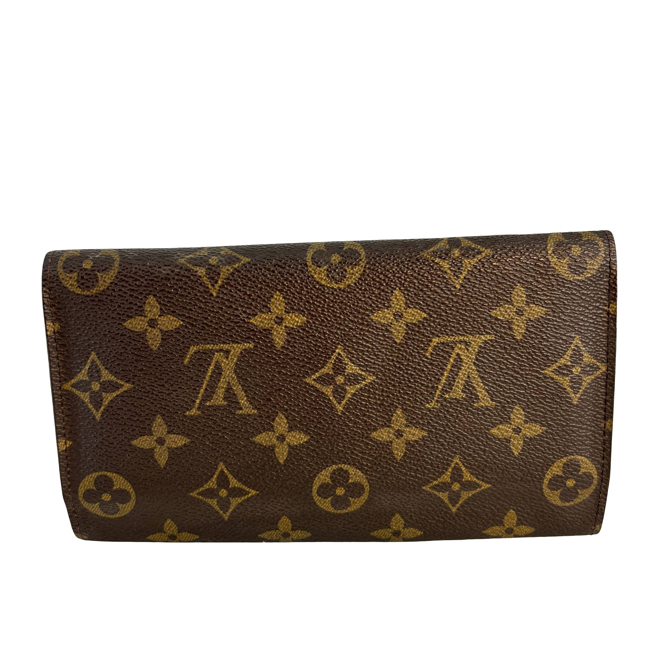 Louis Vuitton Porte Tresor International Wallet Monogram Canvas