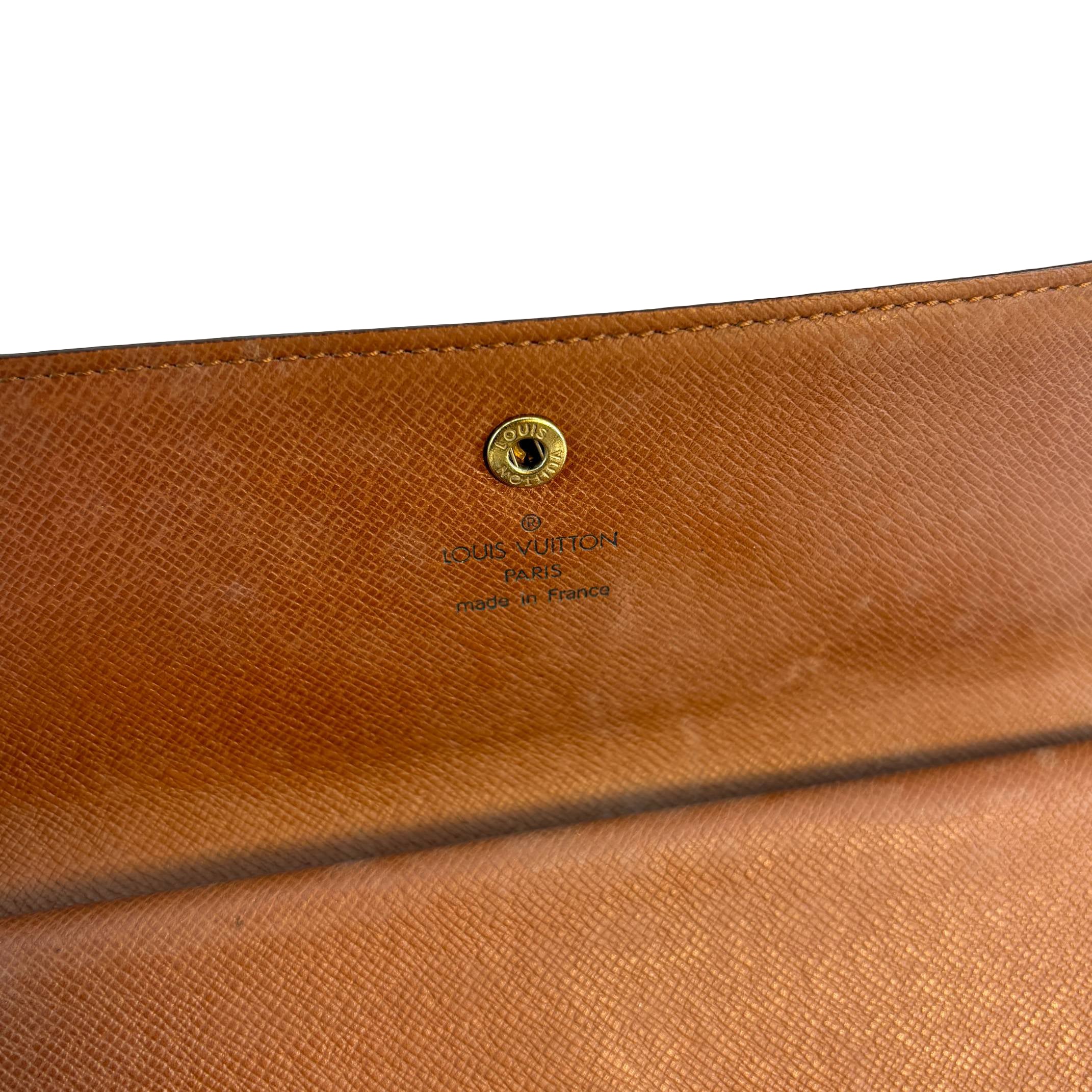 Louis Vuitton Porte Tresor International Wallet Monogram Canvas