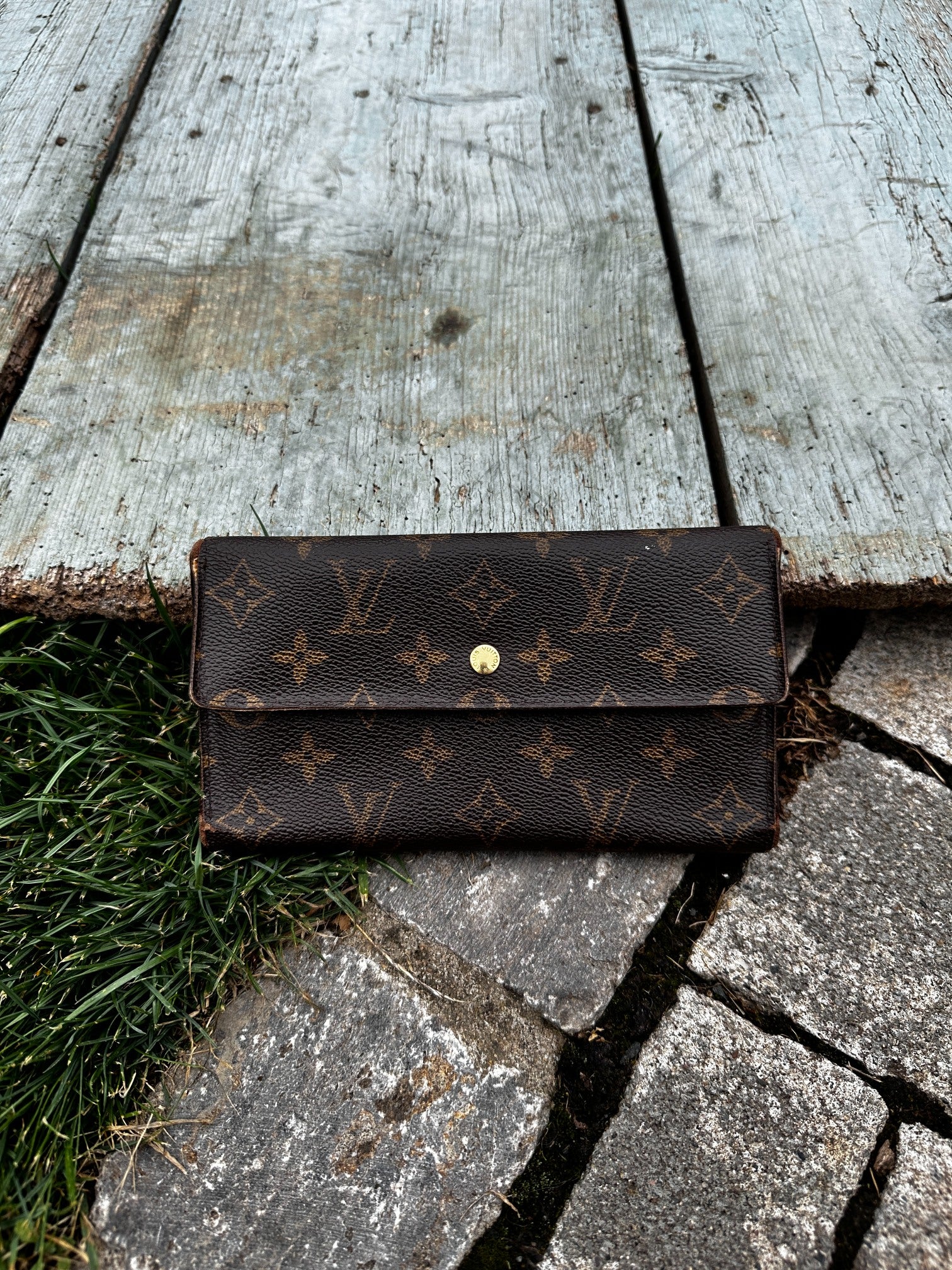 Louis Vuitton Porte Tresor International Wallet Monogram Canvas