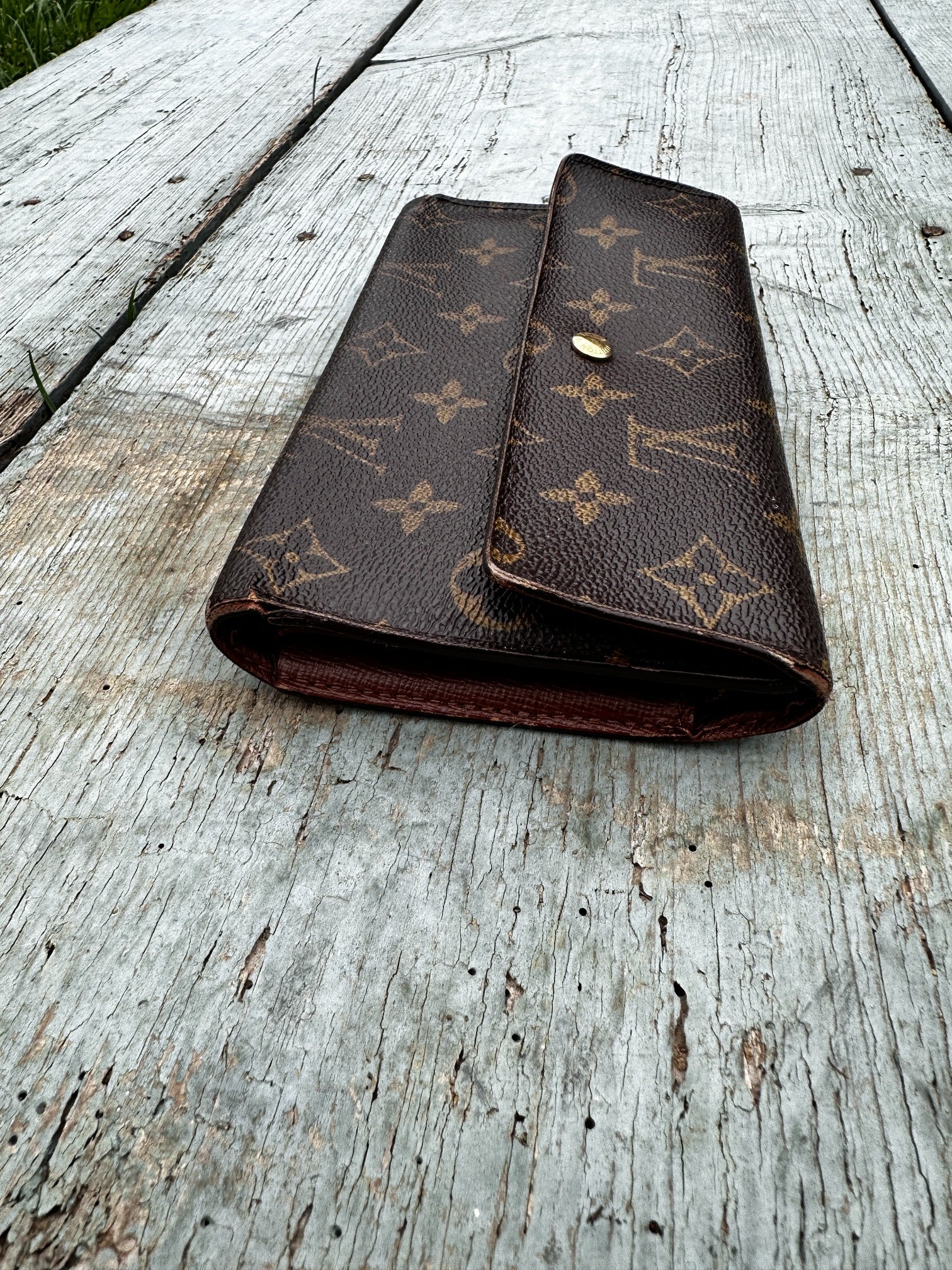 Louis Vuitton Porte Tresor International Wallet Monogram Canvas