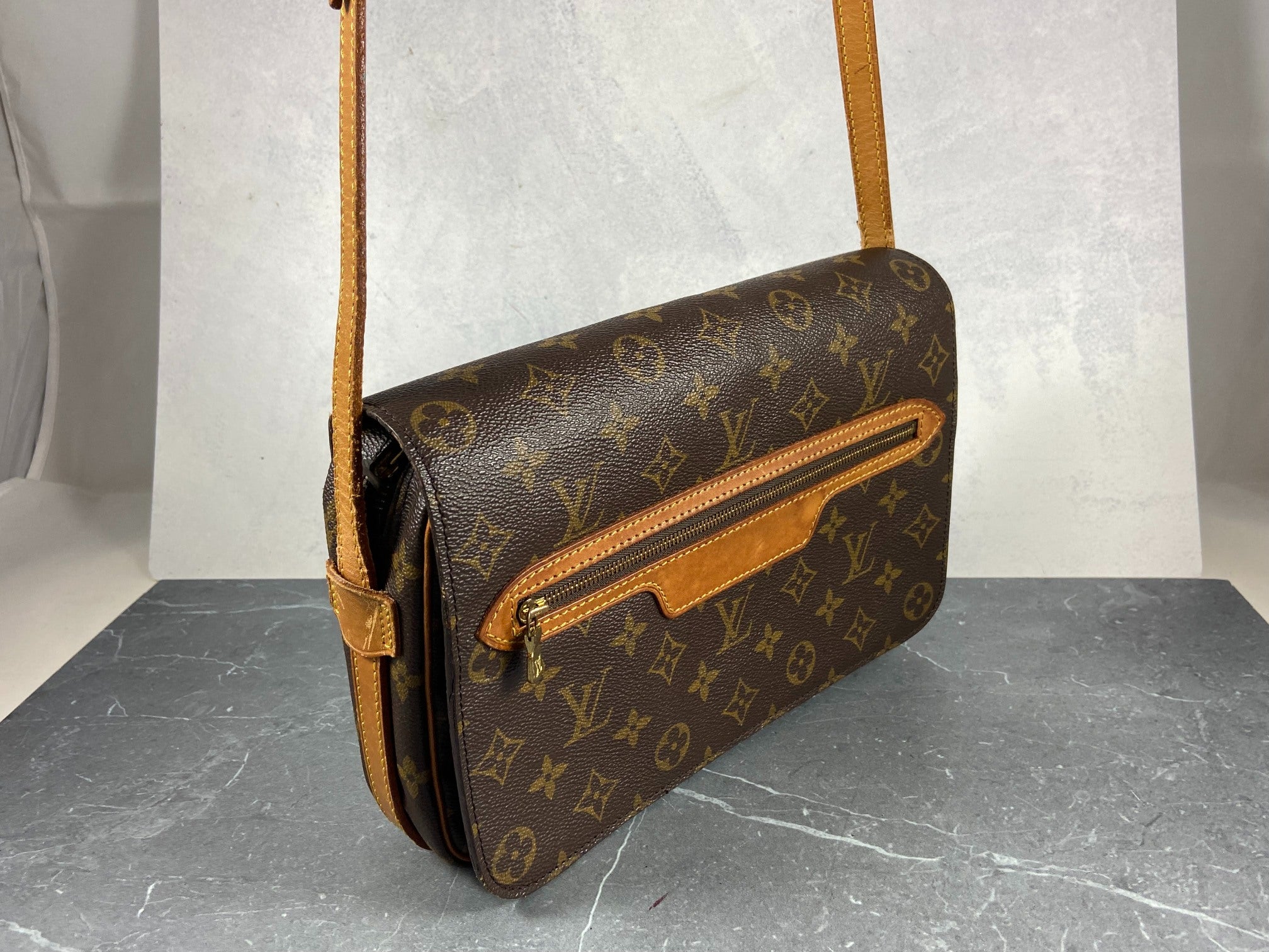 Louis Vuitton Saint Germain Shoulder Bag Monogram Canvas