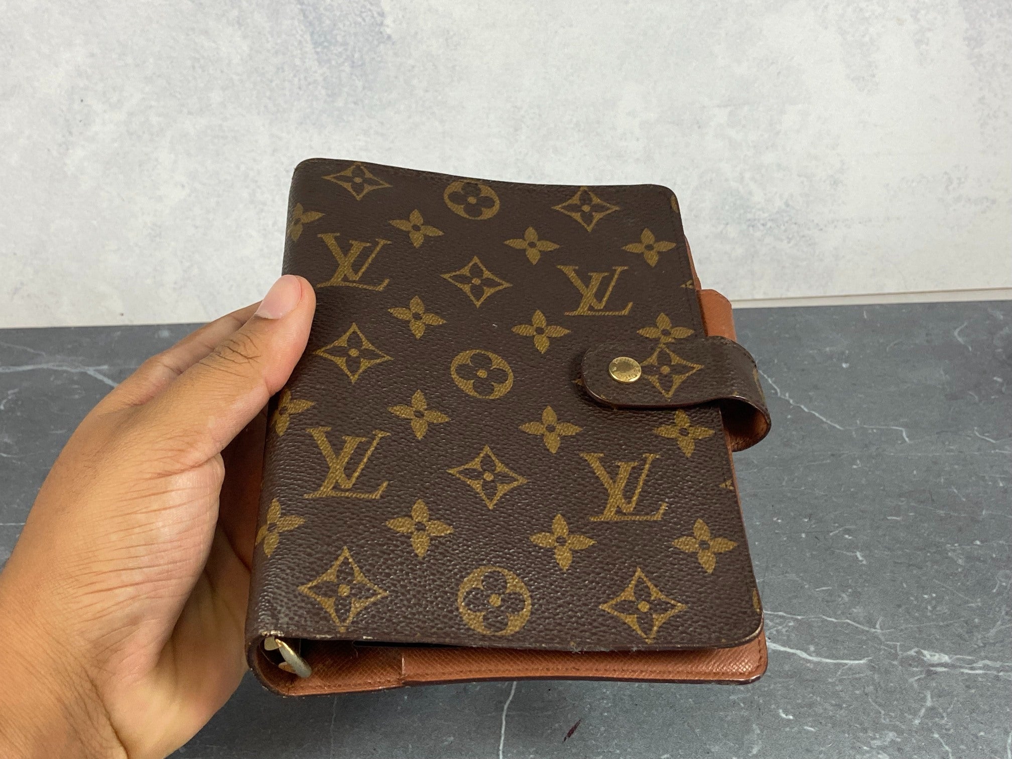 Louis Vuitton Agenda Functional MM Monogram Canvas