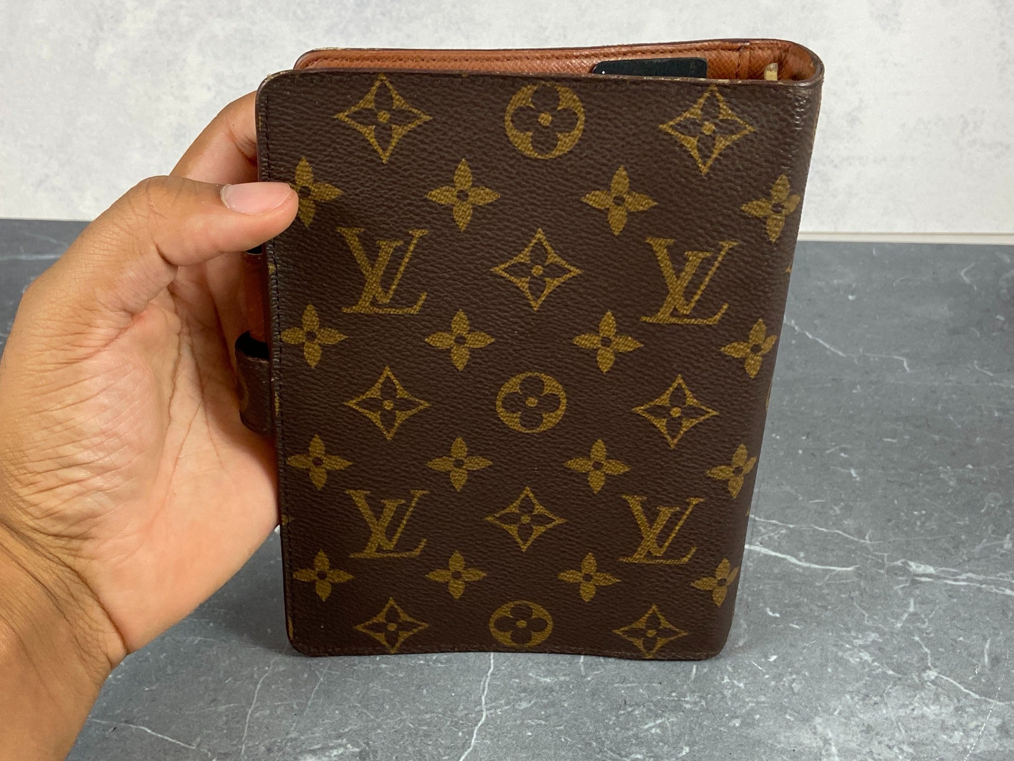 Louis Vuitton Agenda Functional MM Monogram Canvas