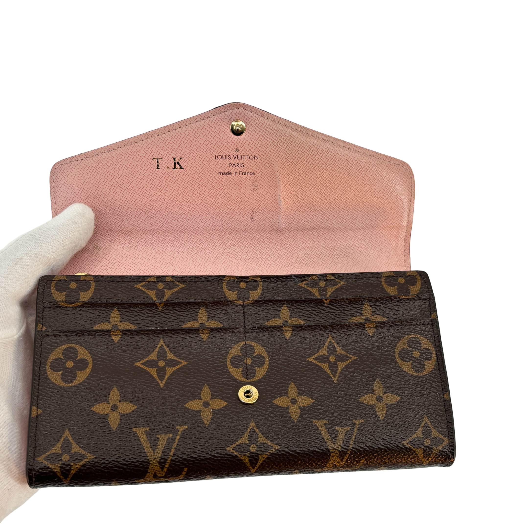 Louis Vuitton Sarah Wallet Monogram Canvas