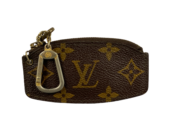 Louis Vuitton Pochette Cles Key Pouch Monogram Canvas