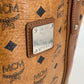 MCM Hand / Tote Bag Beige Visetos Cognac Monogram