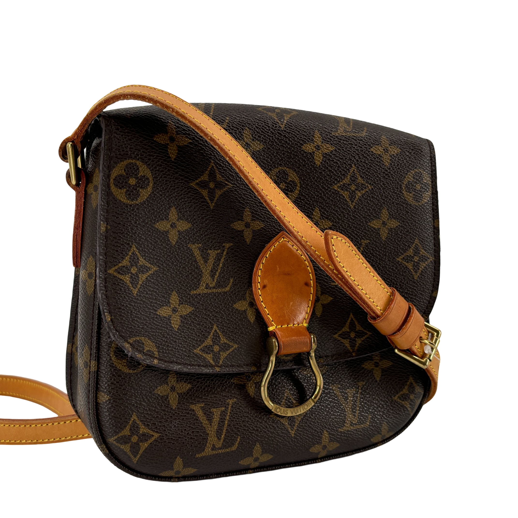 Louis Vuitton Saint Cloud PM Shoulder Bag Monogram Canvas