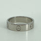 Cartier Love Ring Platinum Size 59 incl. Box