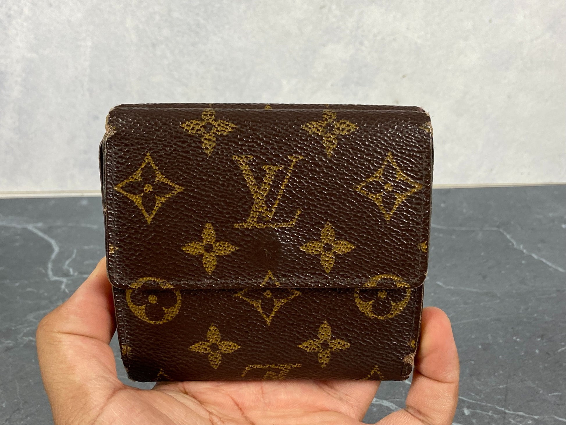 Louis Vuitton Louis Vuitton Monogram Trifold Elise Wallet