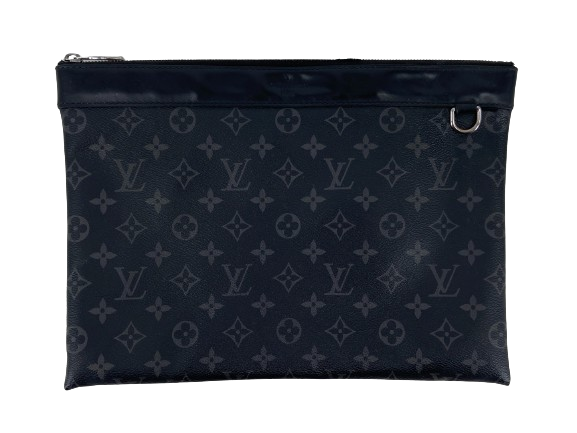 Louis Vuitton Pochette Discovery GM Monogram Eclipse Canvas