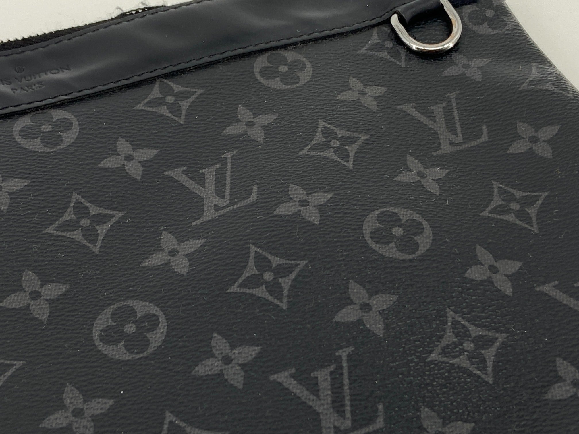 Louis Vuitton Pochette Discovery GM Monogram Eclipse Canvas