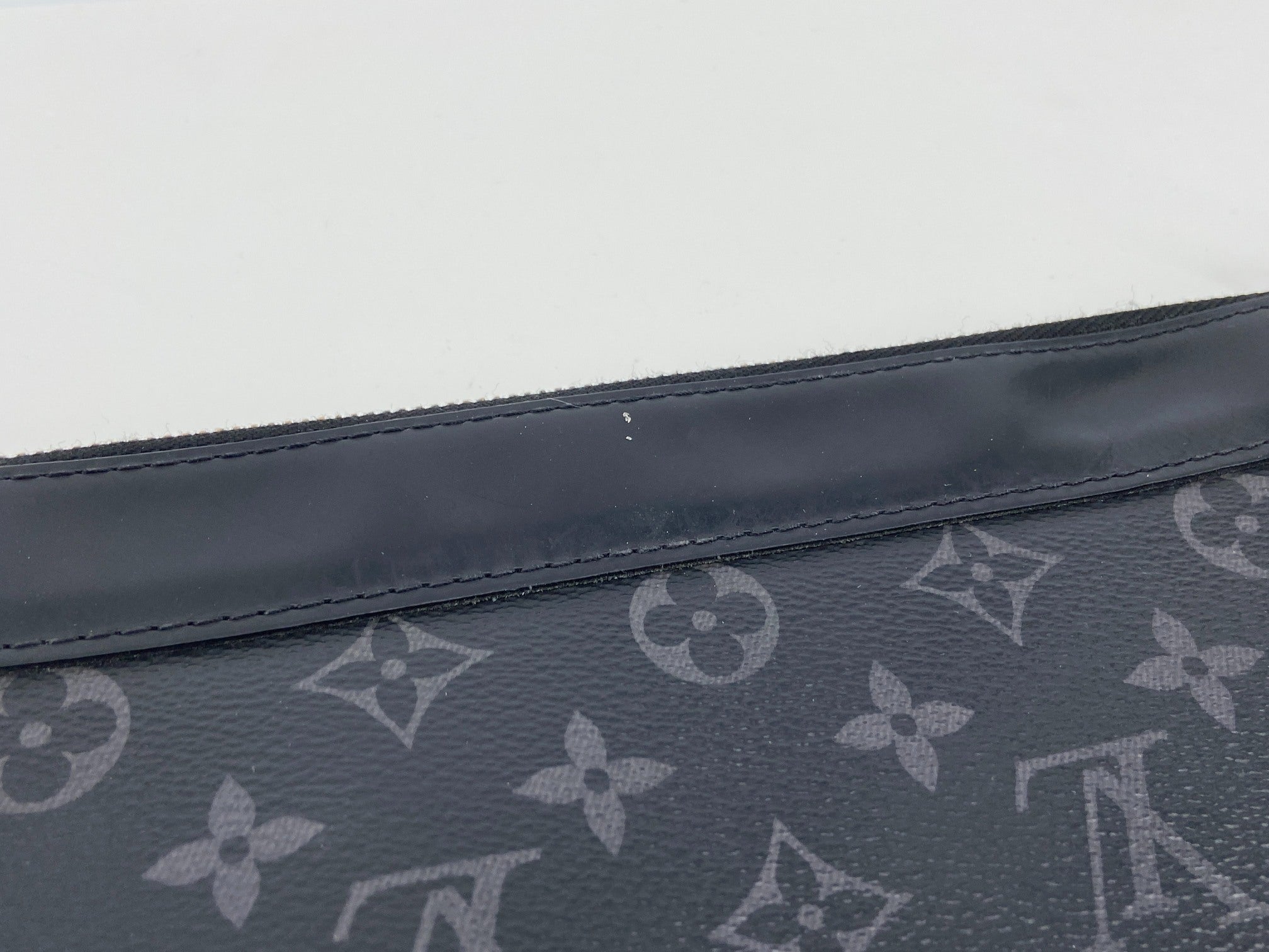 Louis Vuitton Pochette Discovery GM Monogram Eclipse Canvas