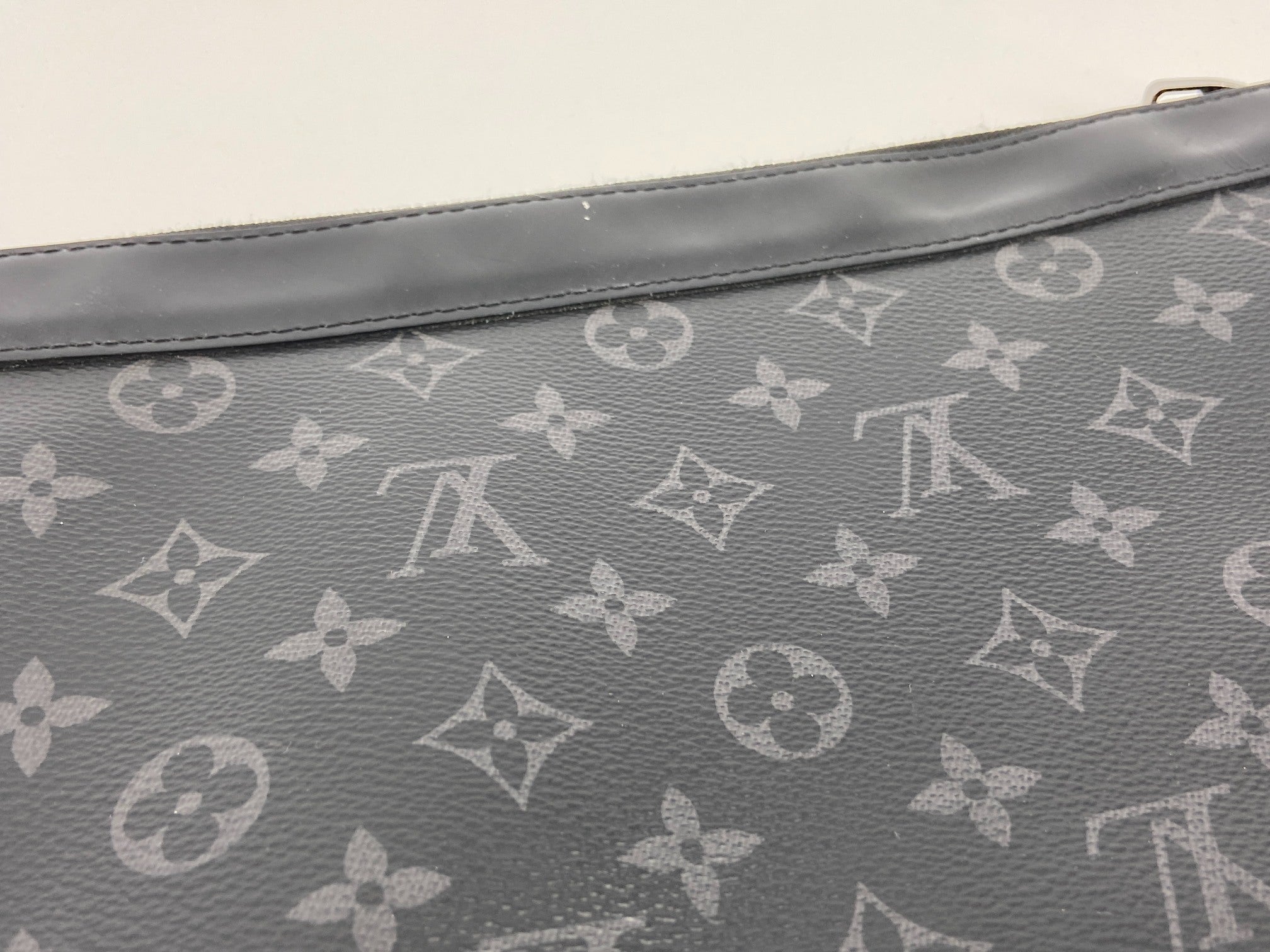 Louis Vuitton Pochette Discovery GM Monogram Eclipse Canvas