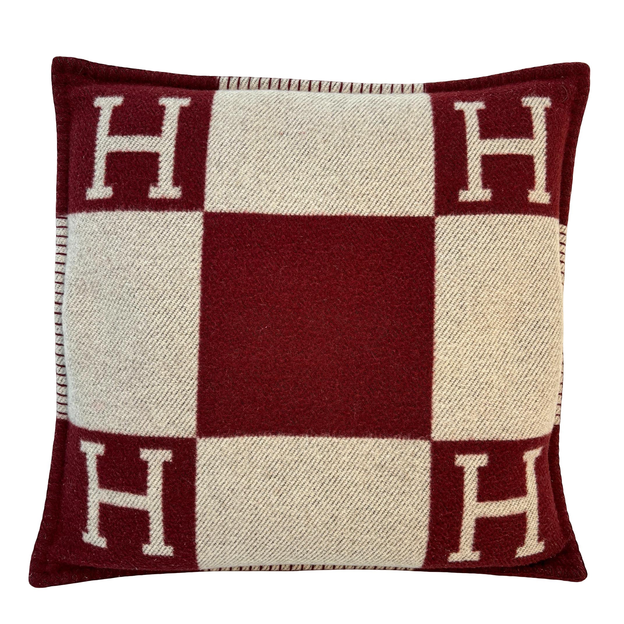 Hermès Kissen Avalon PM Rot