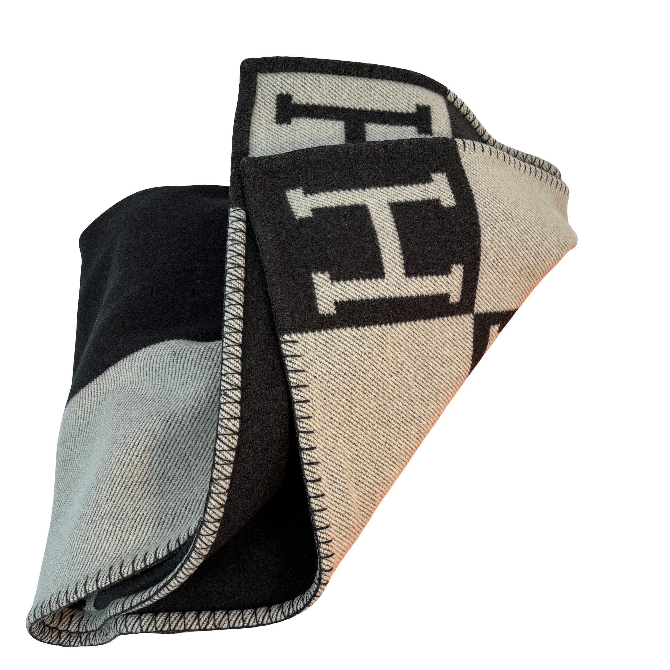 Hermès Avalon Blanket Black
