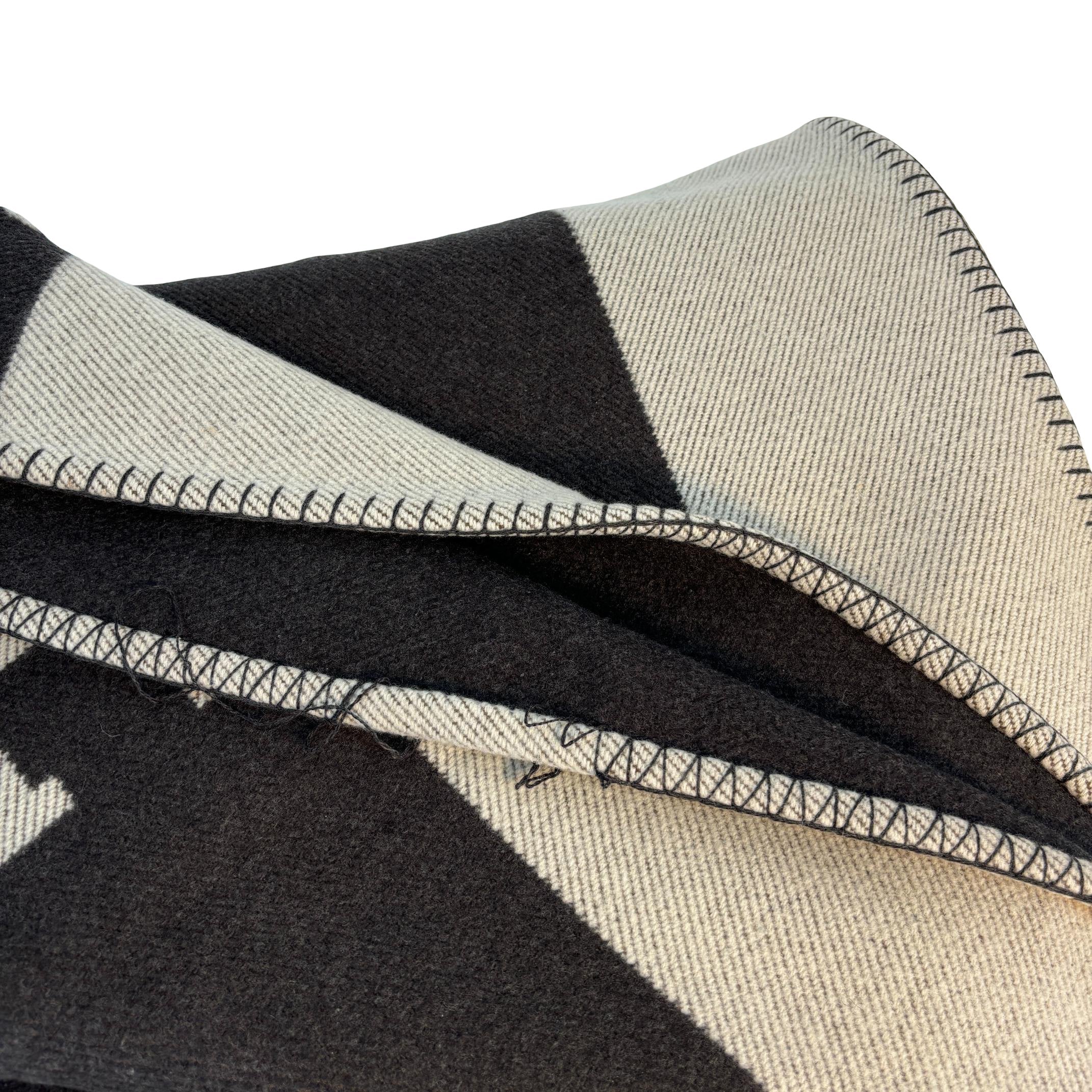 Hermès Avalon Blanket Black