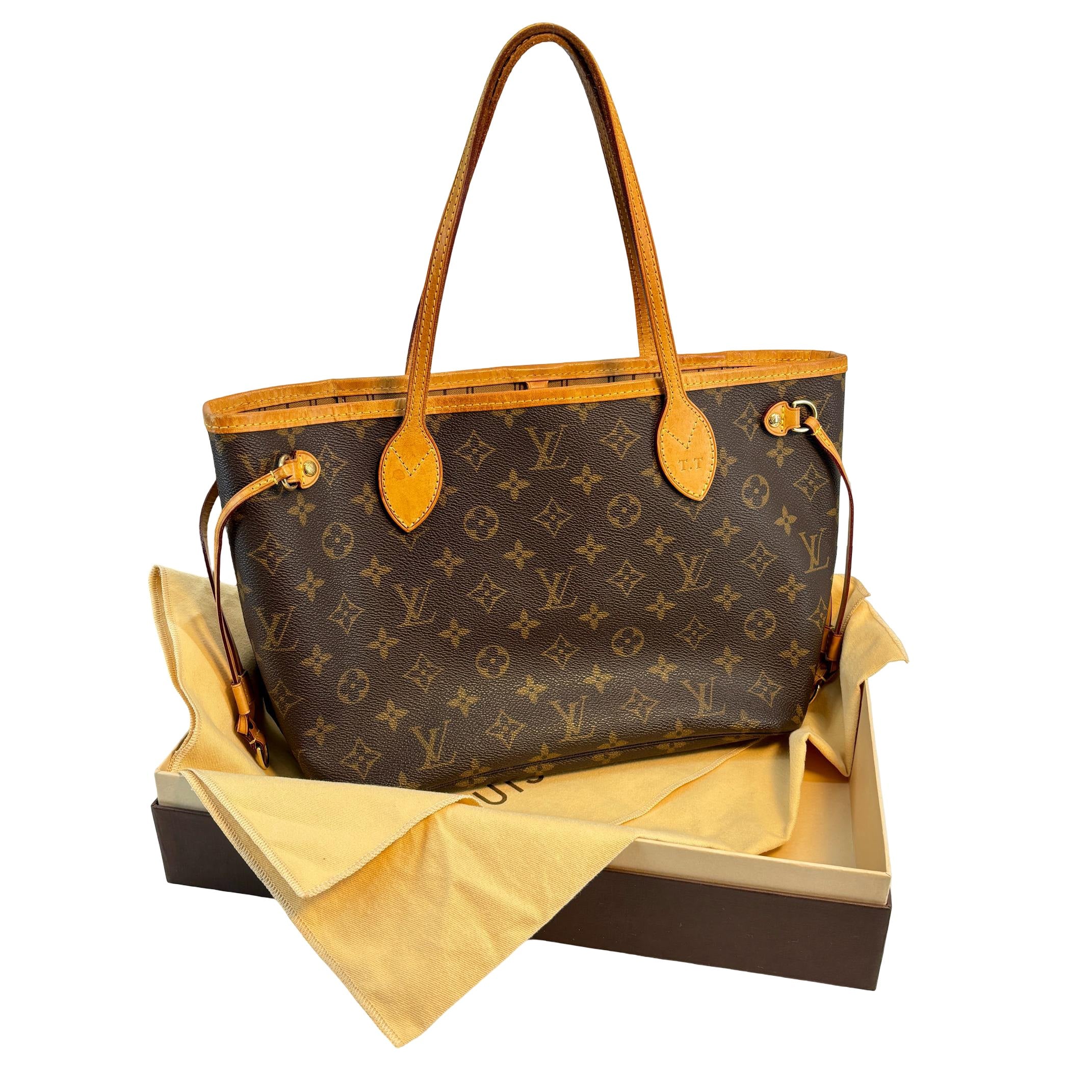 Louis Vuitton Neverfull PM Braun Monogram Canvas