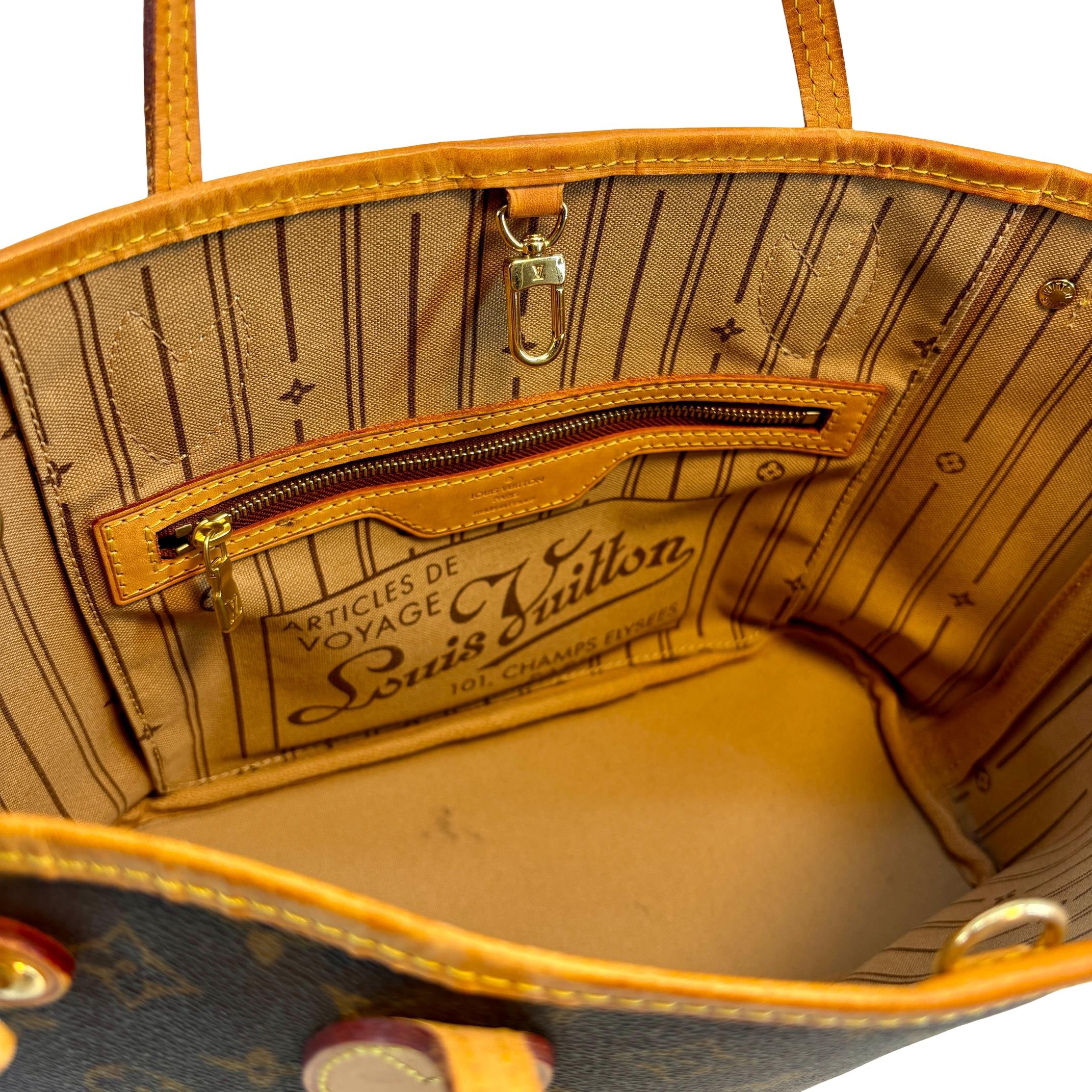 Louis Vuitton Neverfull PM Braun Monogram Canvas
