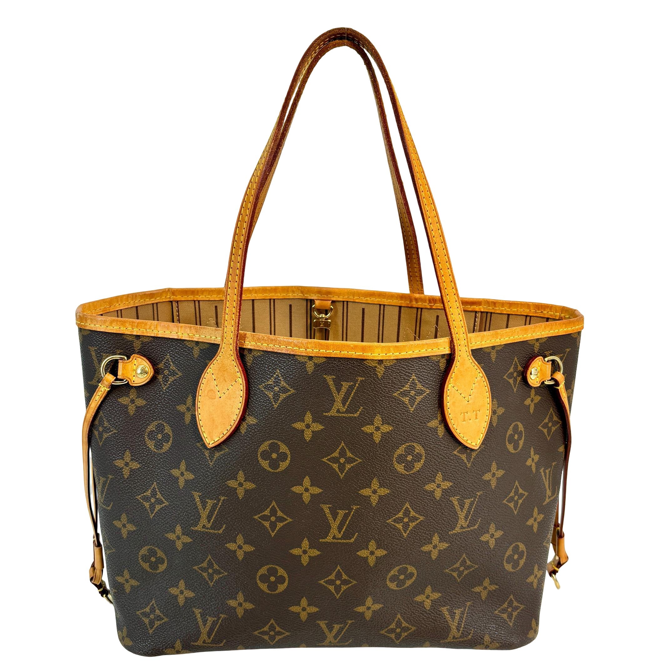 Louis Vuitton Neverfull PM Braun Monogram Canvas