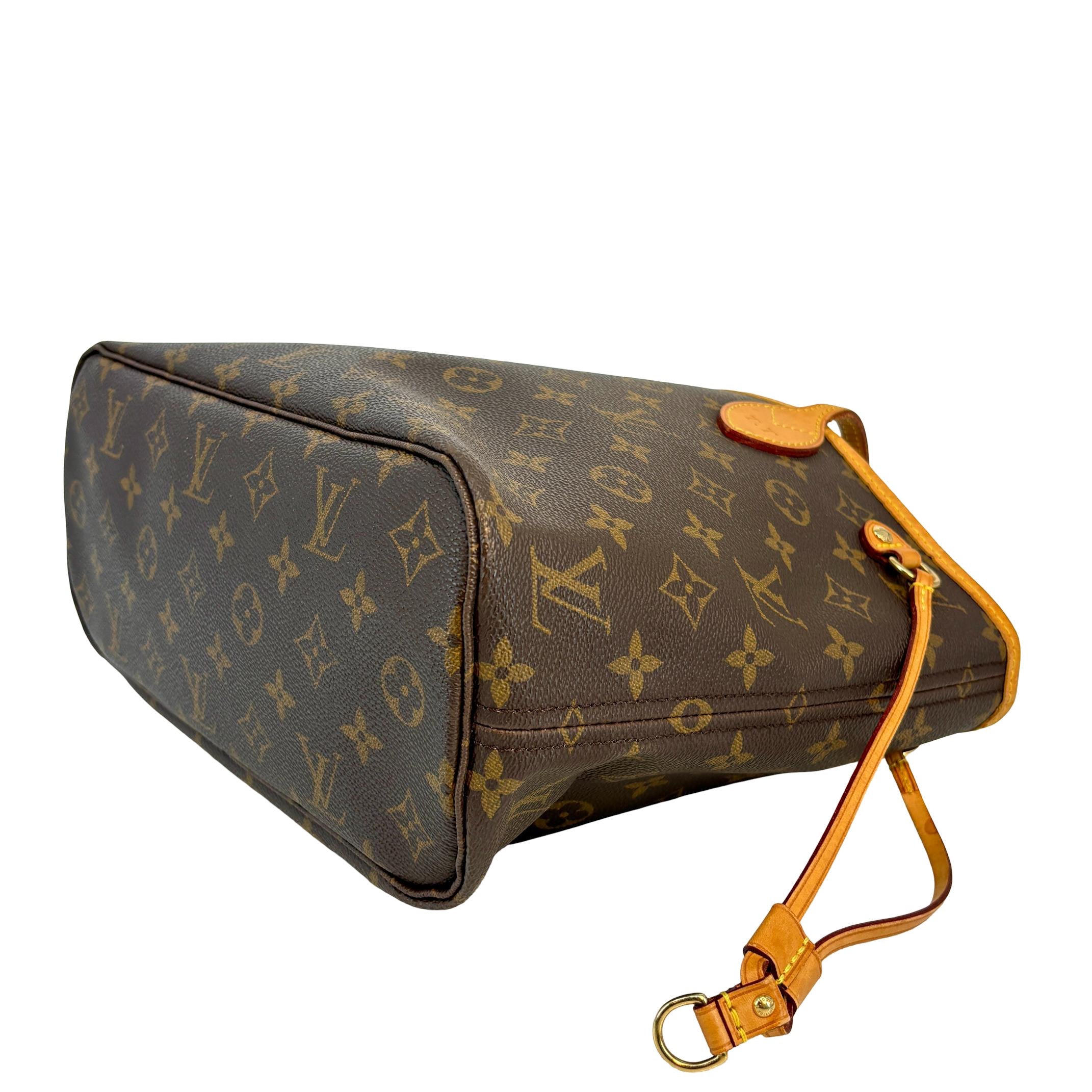 Louis Vuitton Neverfull PM Braun Monogram Canvas
