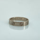 Cartier Love Ring White Gold Size 51