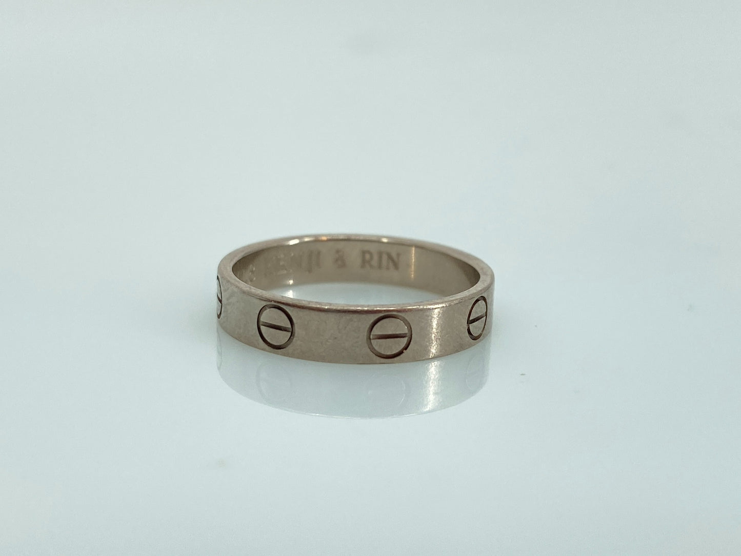 Cartier Love Ring White Gold Size 51