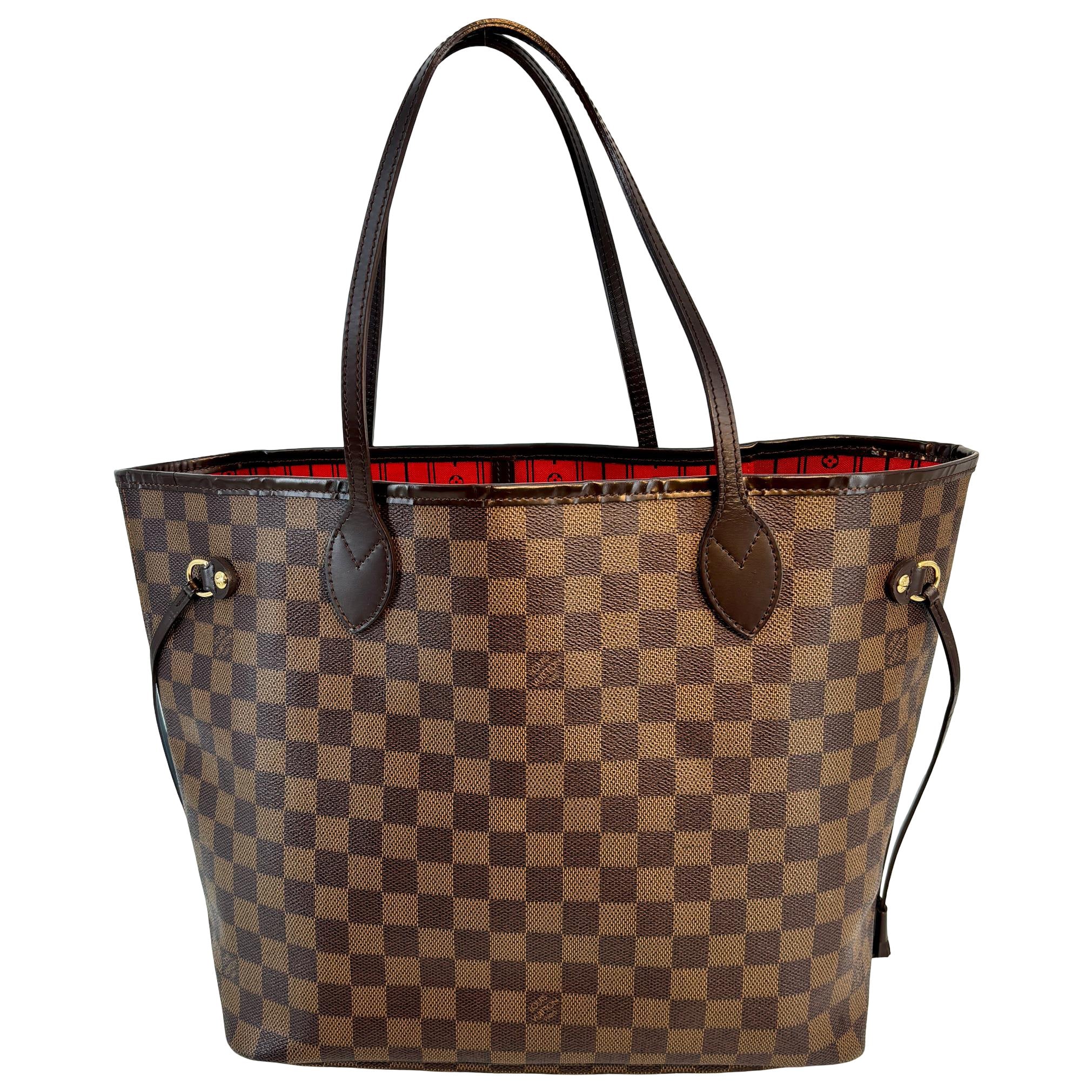 Louis Vuitton Neverfull MM Braun Damier Ebene Canvas