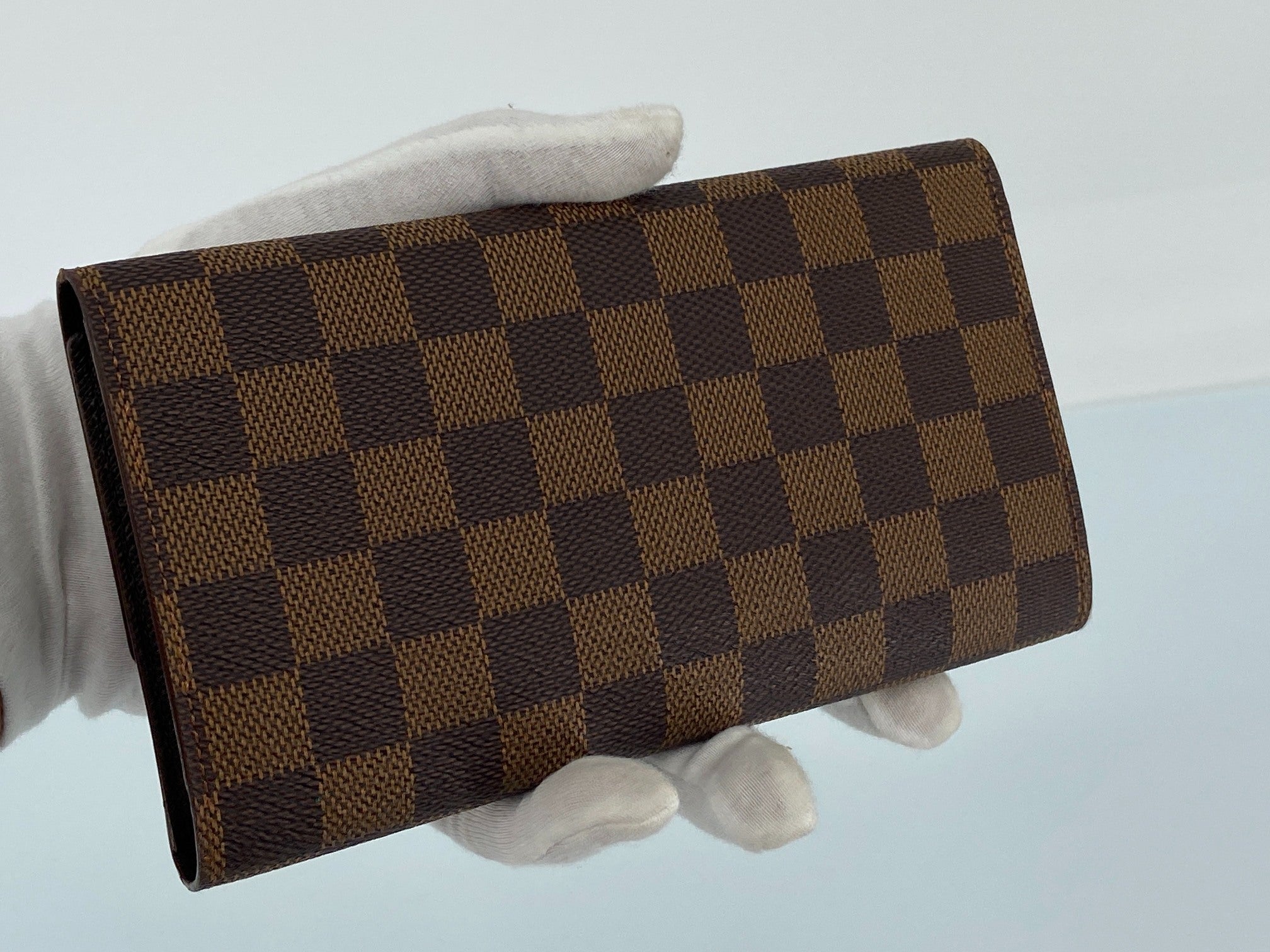 Louis Vuitton Damier Ebene 2024 Pattern International Wallet