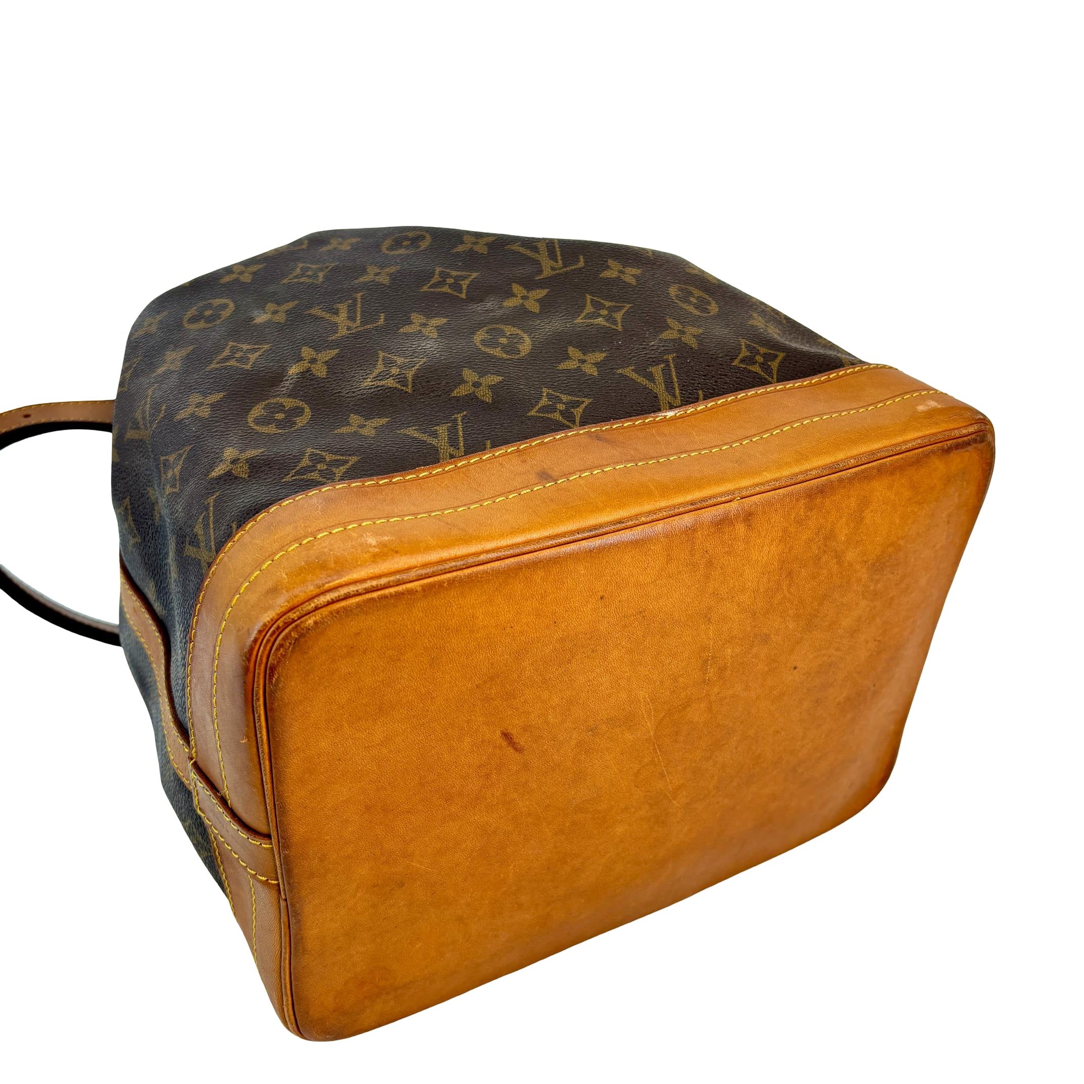 Louis Vuitton Sac Noé Grand Braun Monogram Canvas