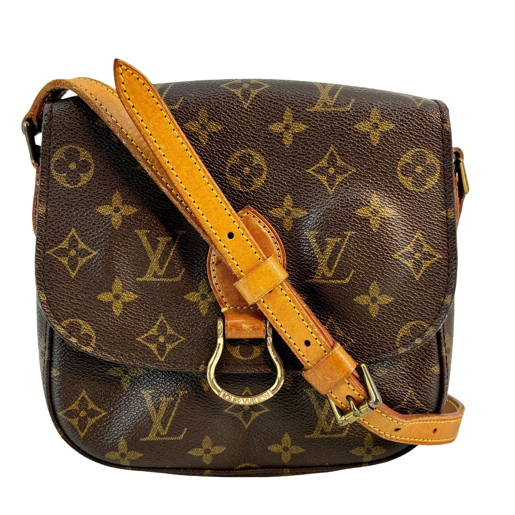 Louis Vuitton Saint Cloud PM Braun Monogram Canvas
