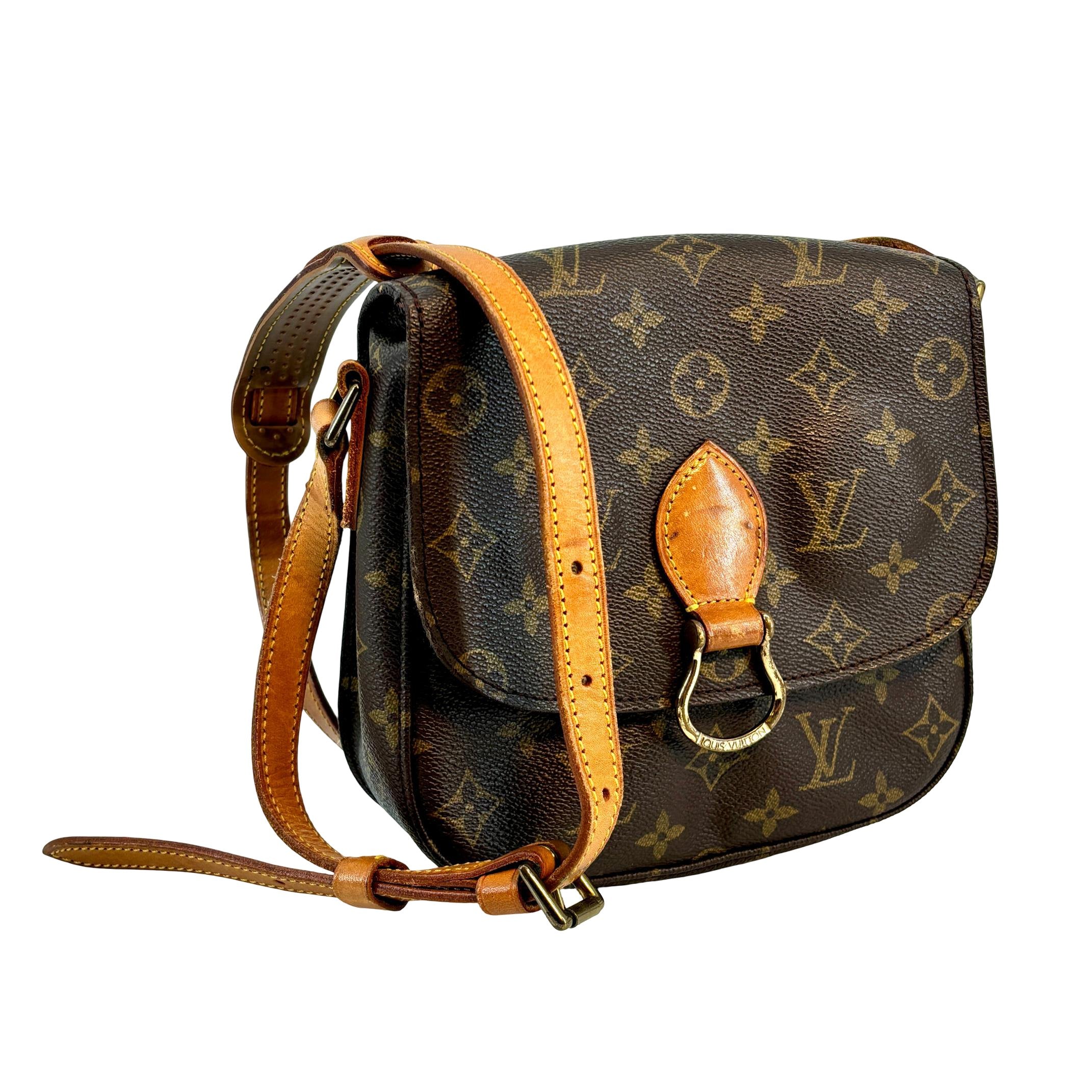 Louis Vuitton Saint Cloud PM Braun Monogram Canvas