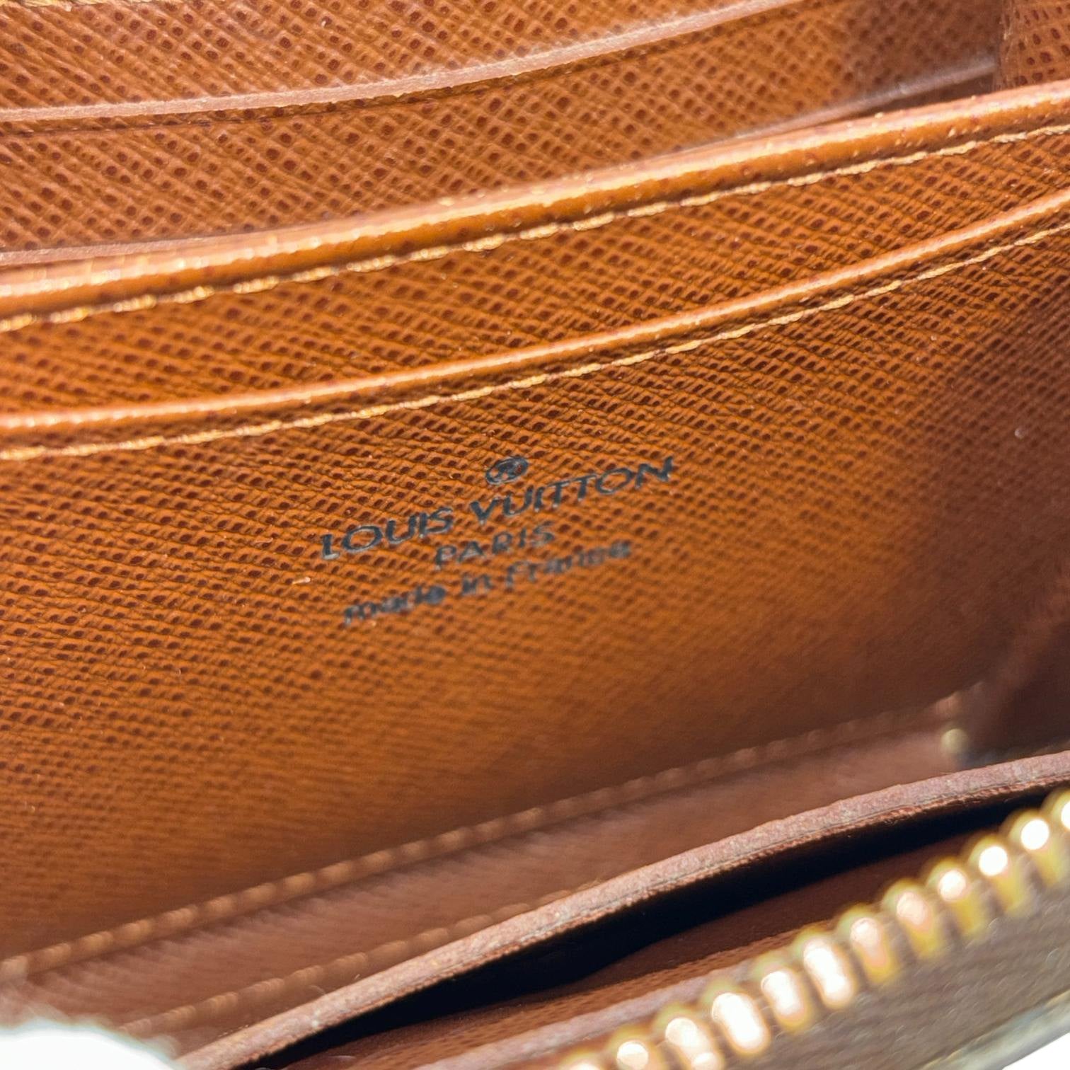 Louis Vuitton Zippy Coin Wallet Braun Monogram Canvas