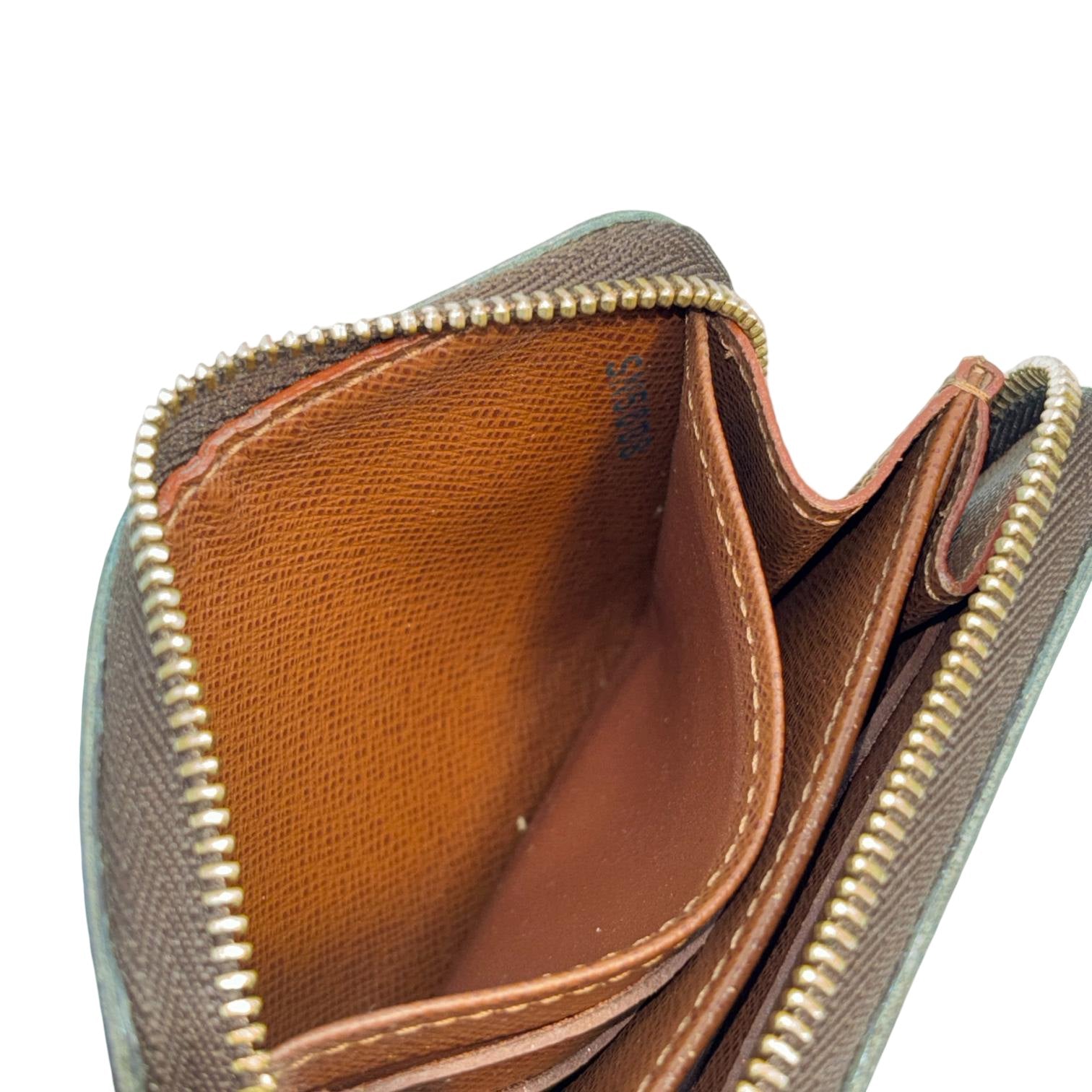 Louis Vuitton Zippy Coin Wallet Braun Monogram Canvas
